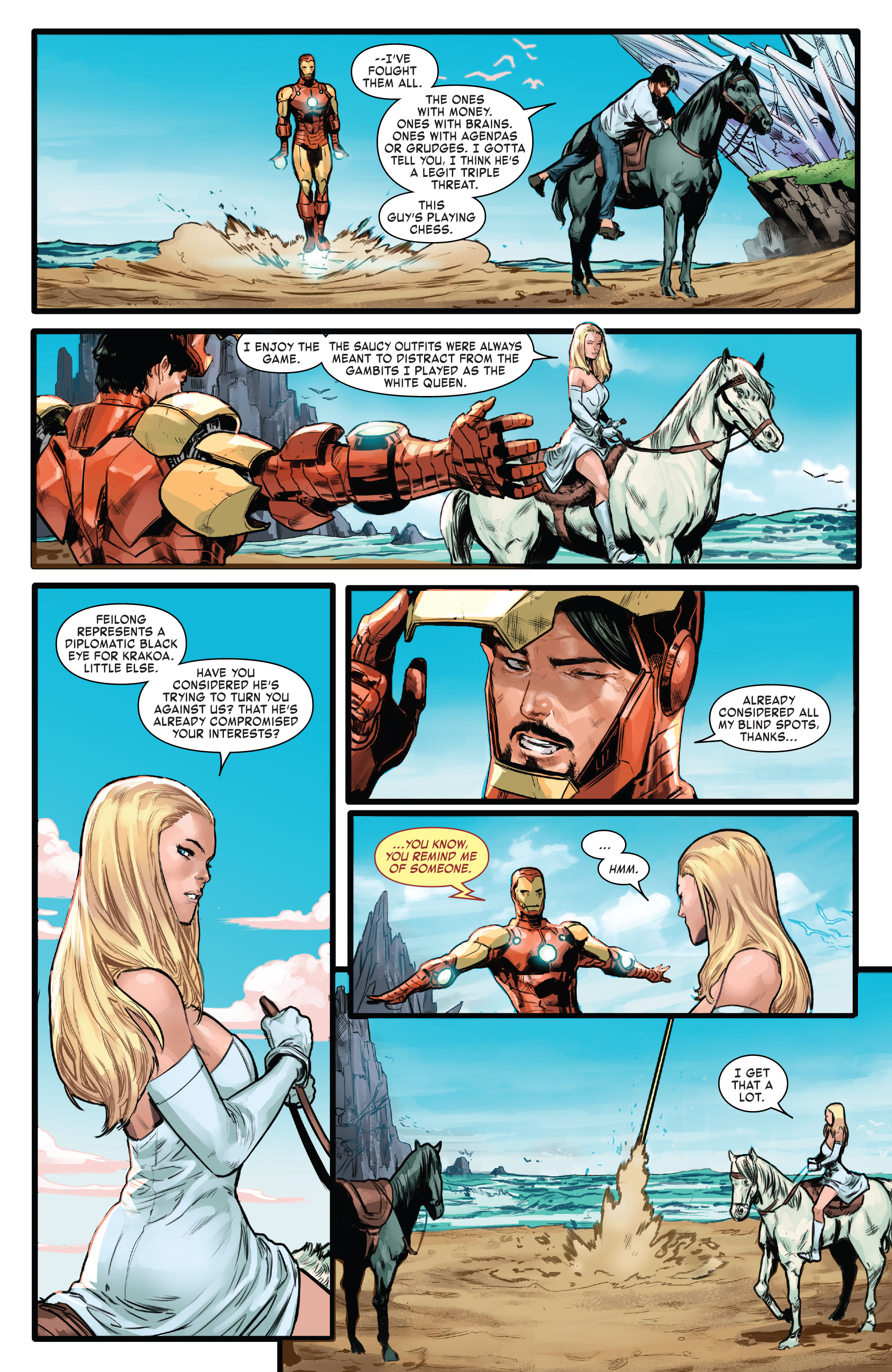 Read online The Invincible Iron Man (2022) comic -  Issue #5 - 6