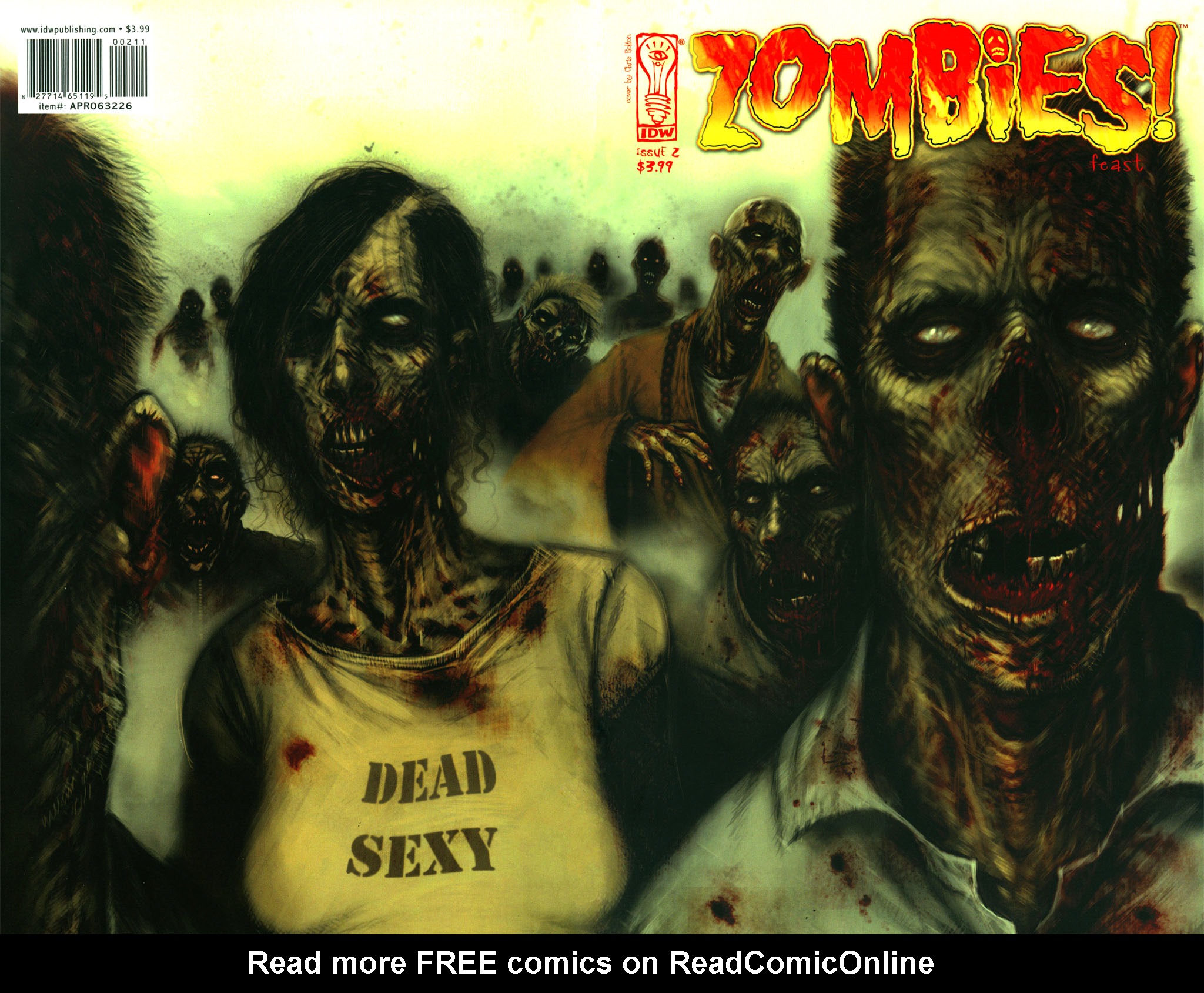 Read online Zombies! Feast comic -  Issue #2 - 1
