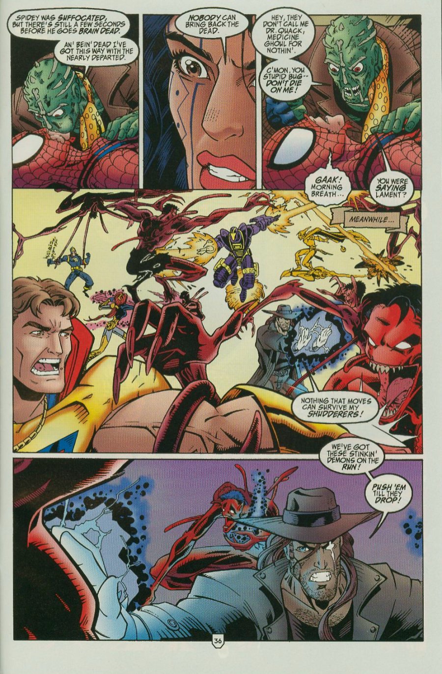 Read online UltraForce/Spider-Man comic -  Issue #1A - 37