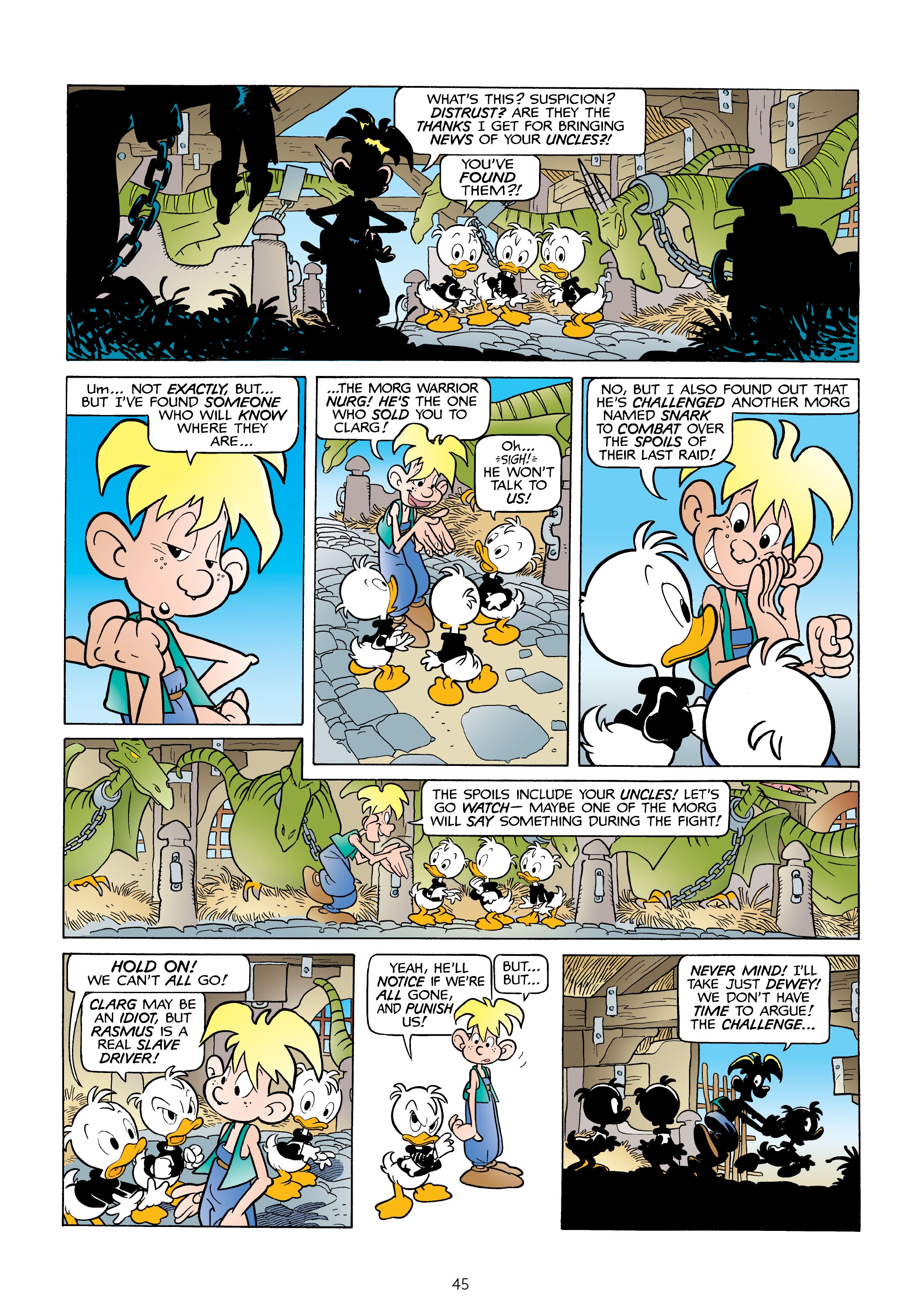 Read online Donald Duck and Uncle Scrooge: World of the Dragonlords comic -  Issue # TPB (Part 1) - 46