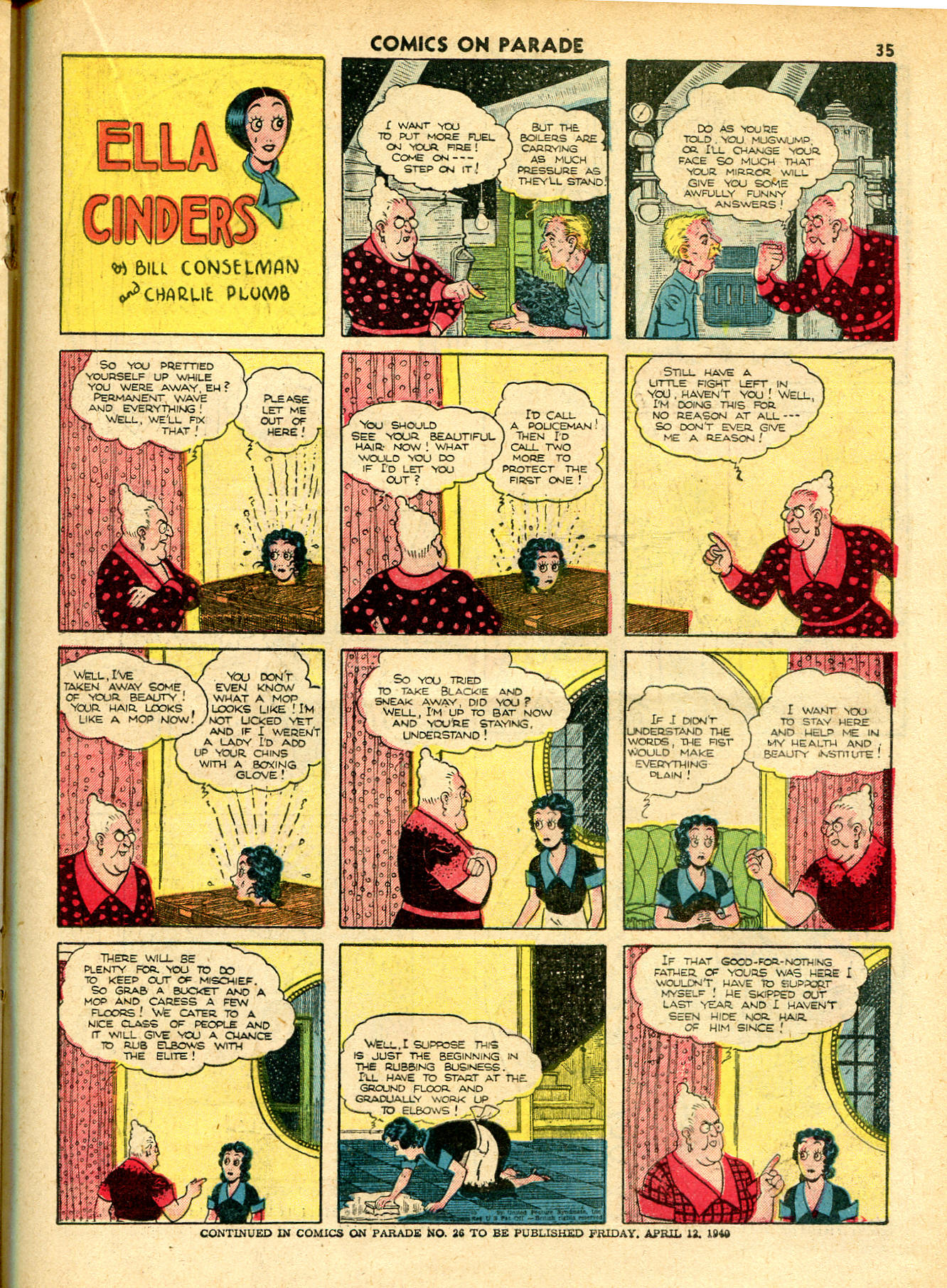 Read online Comics on Parade comic -  Issue #25 - 37