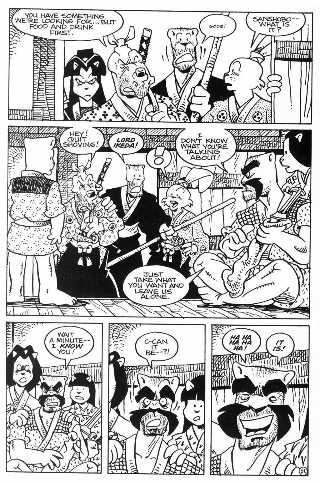 Read online Usagi Yojimbo (1996) comic -  Issue #42 - 22
