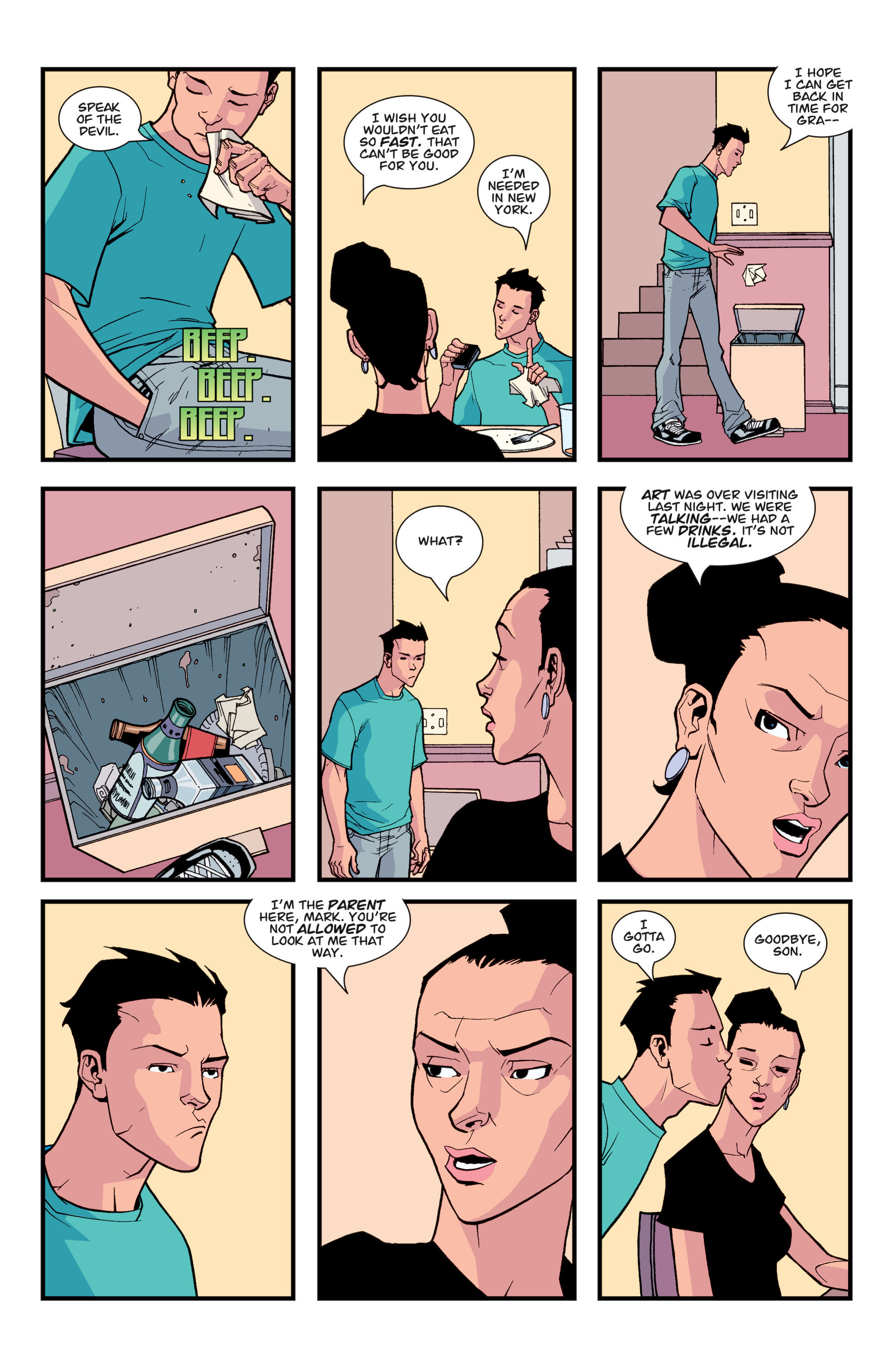 Read online Invincible comic -  Issue # _TPB 4 - Head of The Class - 99