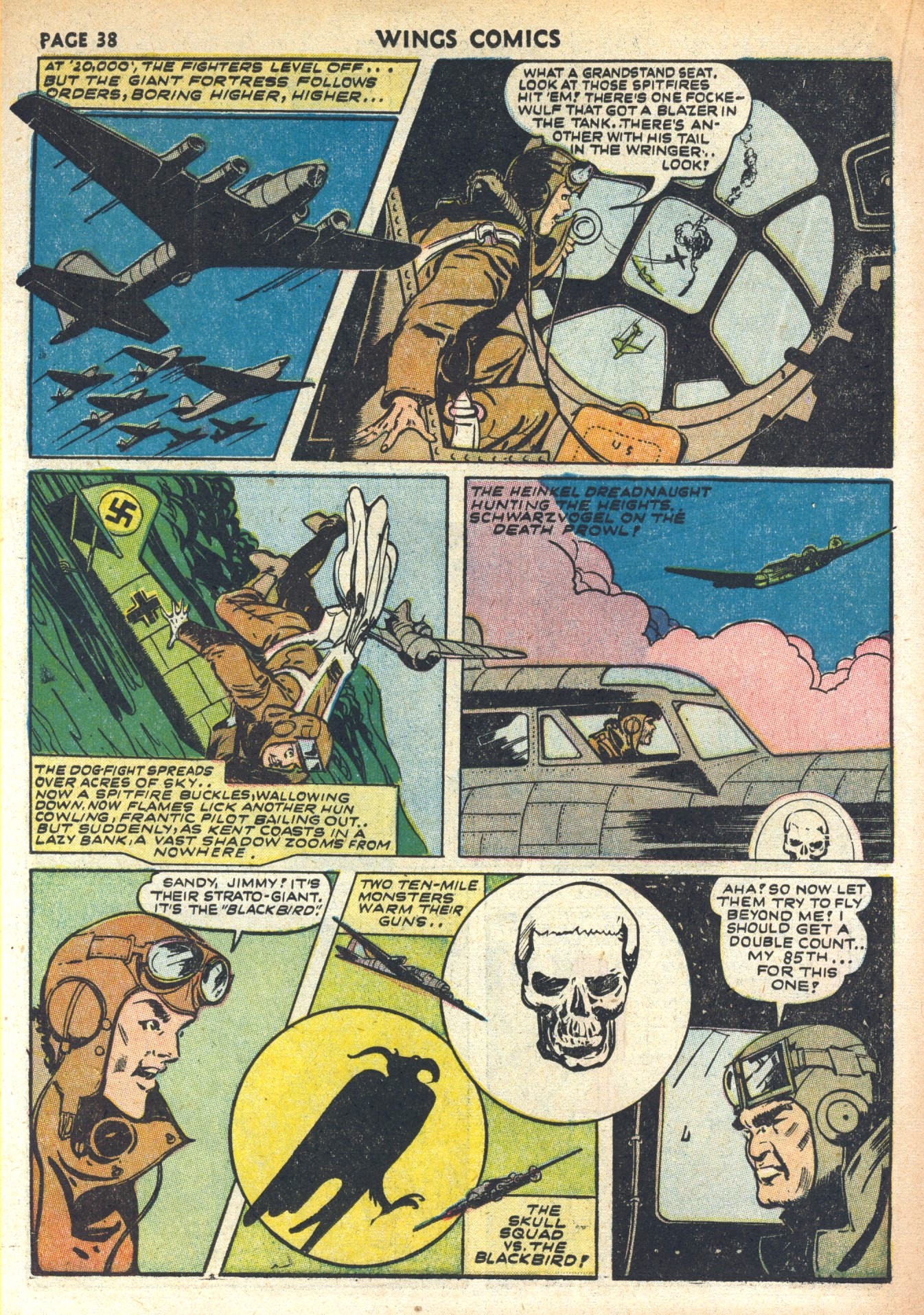 Read online Wings Comics comic -  Issue #30 - 40