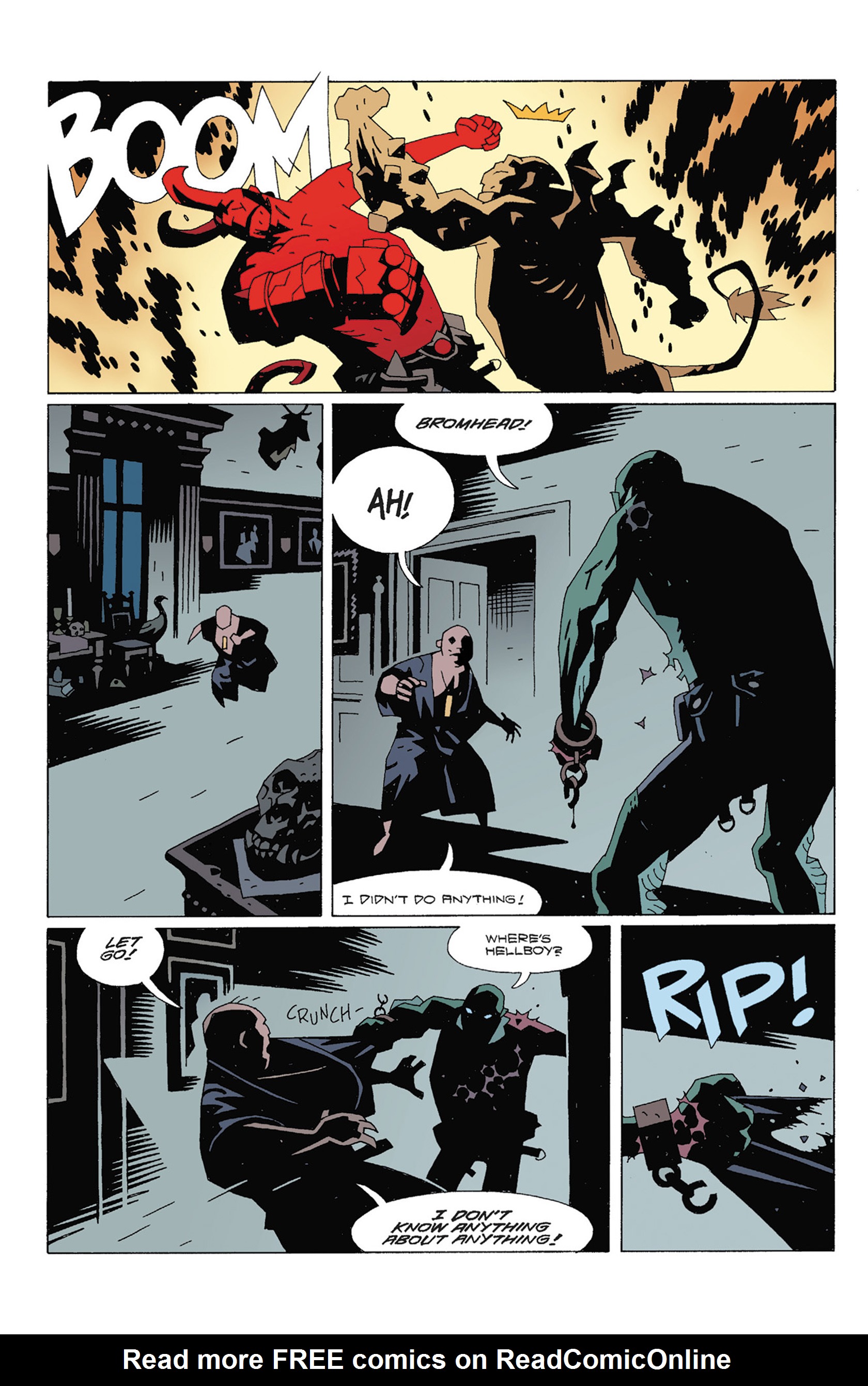 Read online Hellboy: The Right Hand of Doom comic -  Issue # TPB - 110