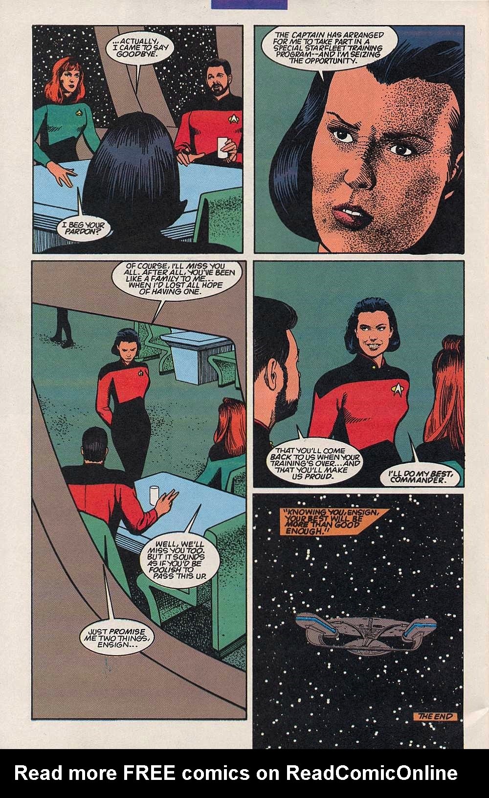Read online Star Trek: The Next Generation (1989) comic -  Issue #70 - 24