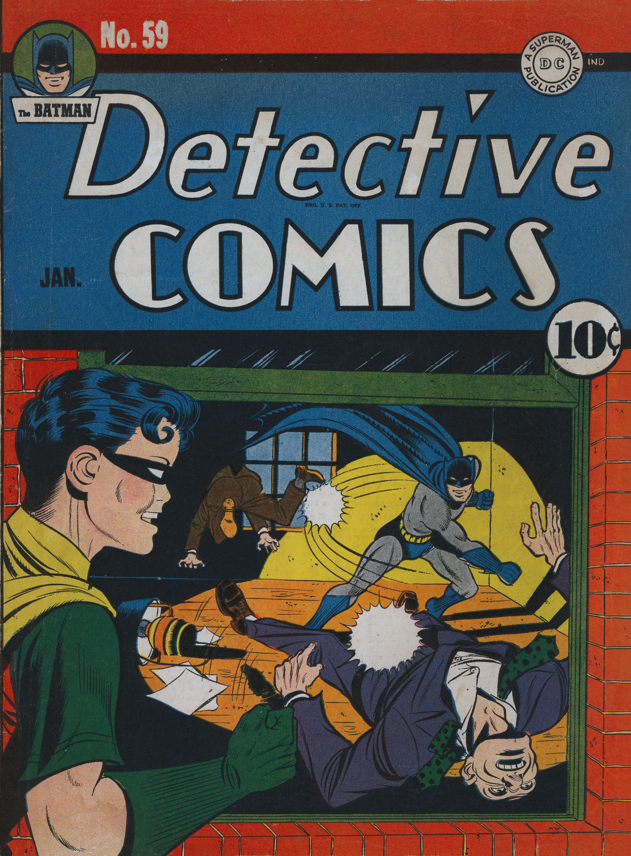 Read online Detective Comics (1937) comic -  Issue #59 - 1