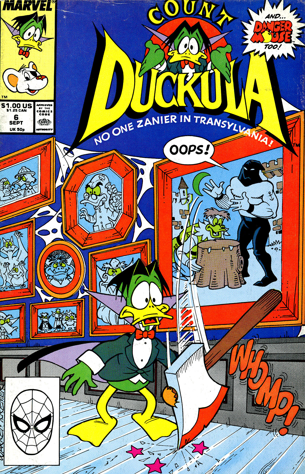 Read online Count Duckula comic -  Issue #6 - 1