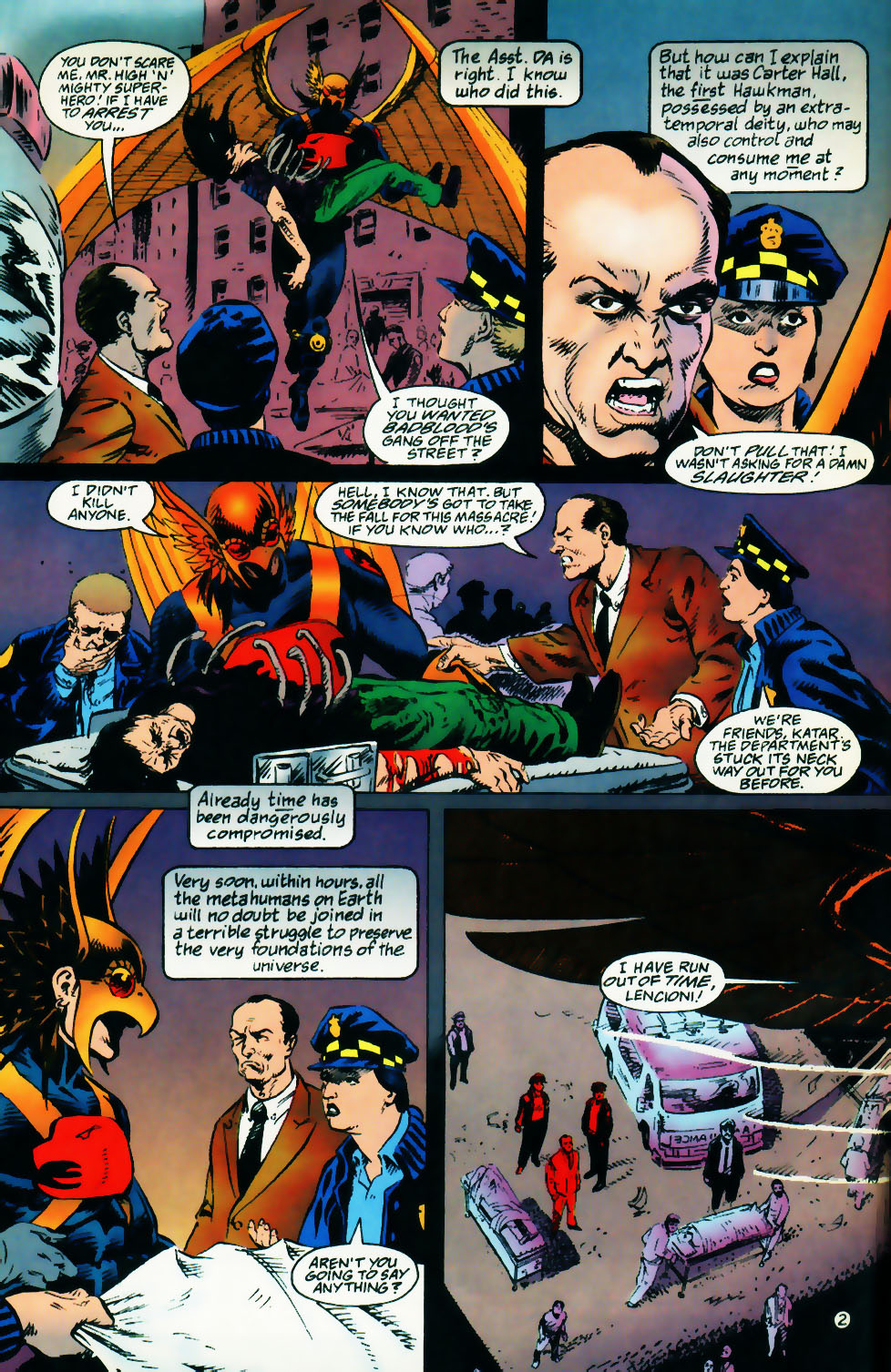 Hawkman (1993) Issue #13 #16 - English 3