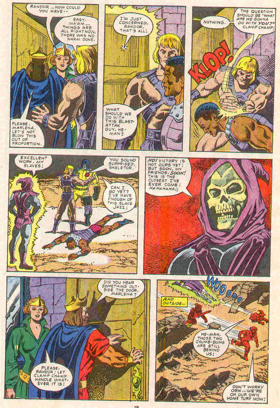 Read online Masters of the Universe (1986) comic -  Issue #7 - 20