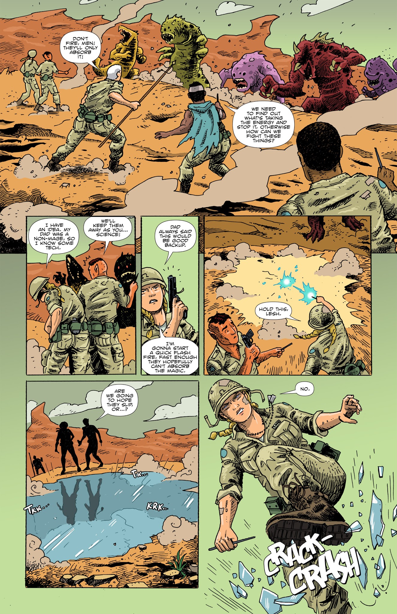Read online Amelia Cole and the Hidden War comic -  Issue # TPB - 85