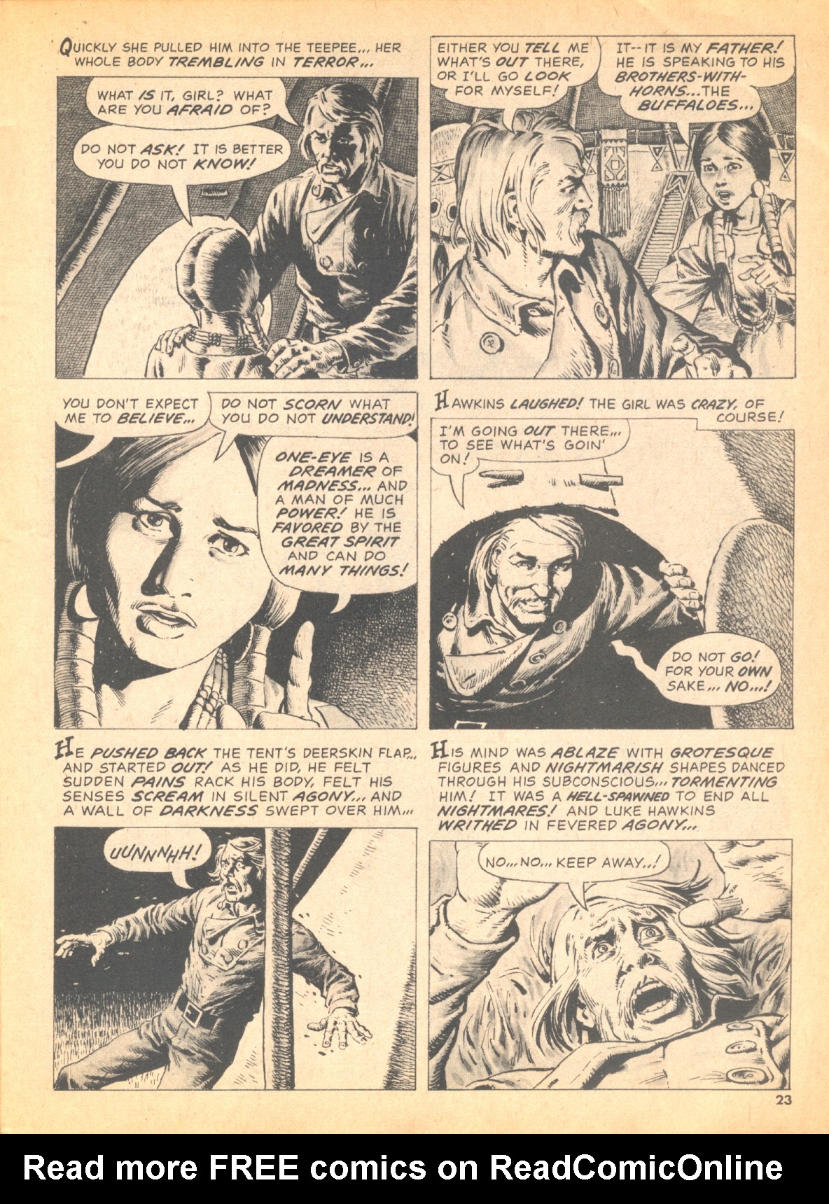 Read online Creepy (1964) comic -  Issue #62 - 23