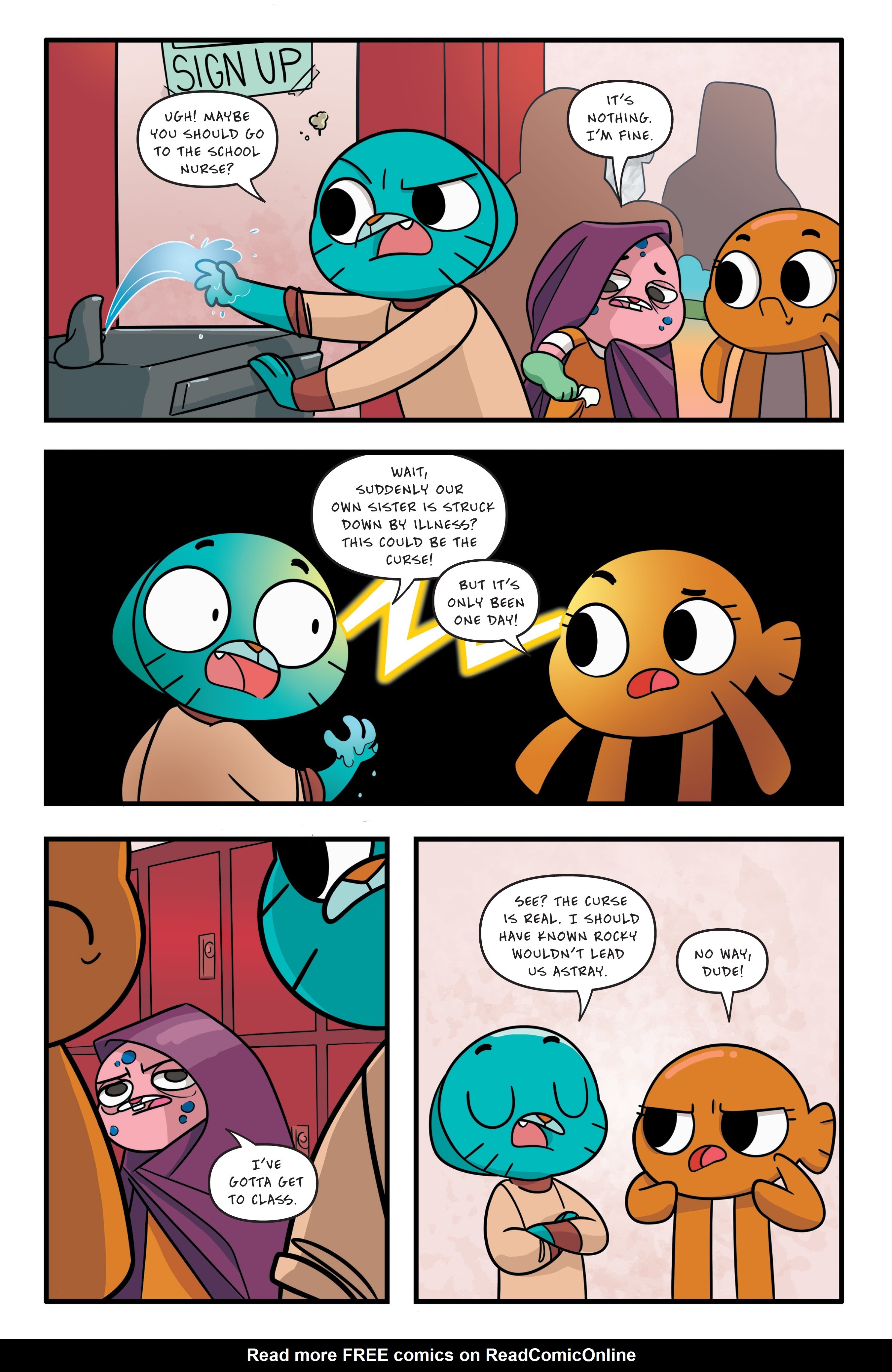 Read online The Amazing World of Gumball: Midsummer Nightmare comic -  Issue # TPB - 44