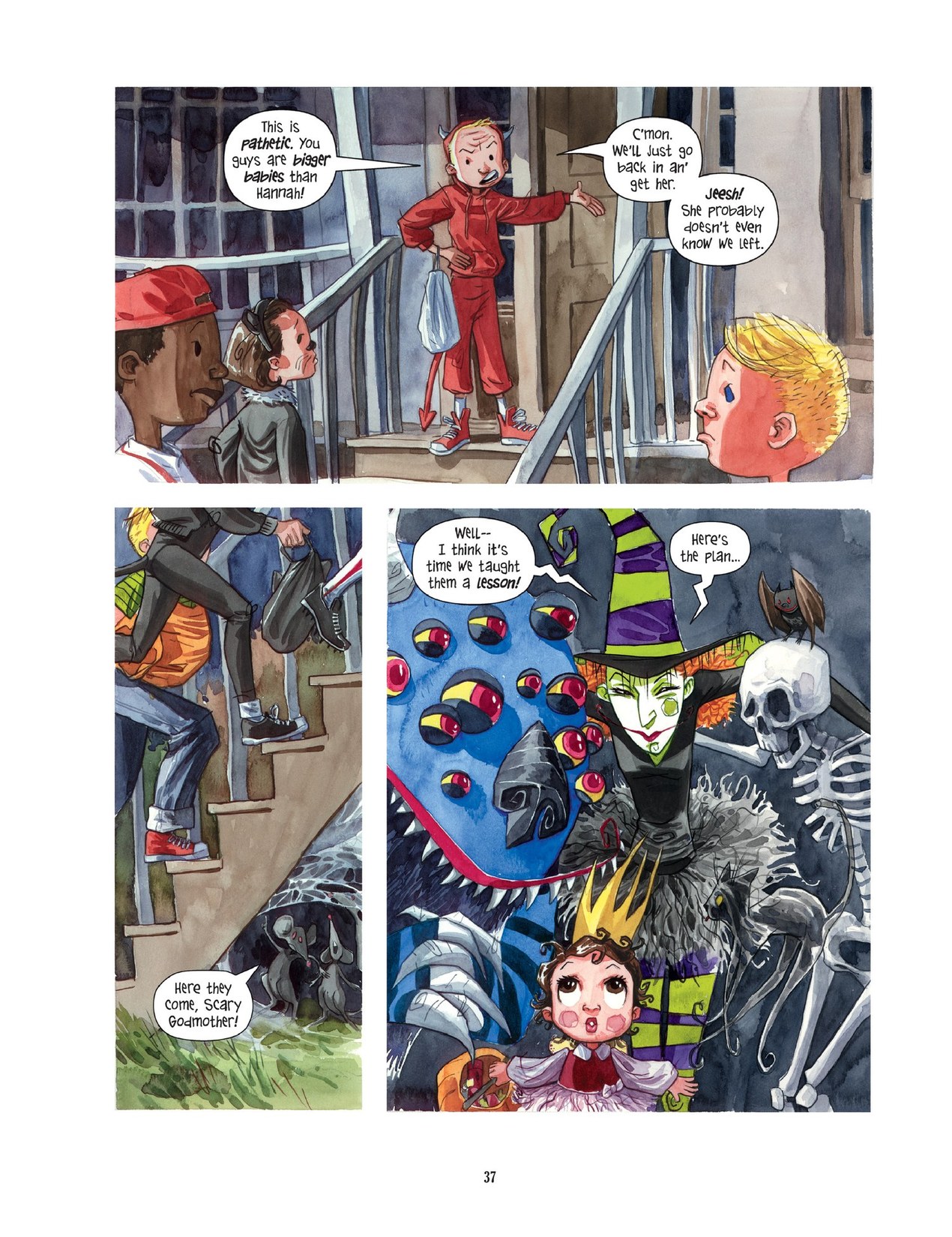 Read online Scary Godmother comic -  Issue # TPB - 37