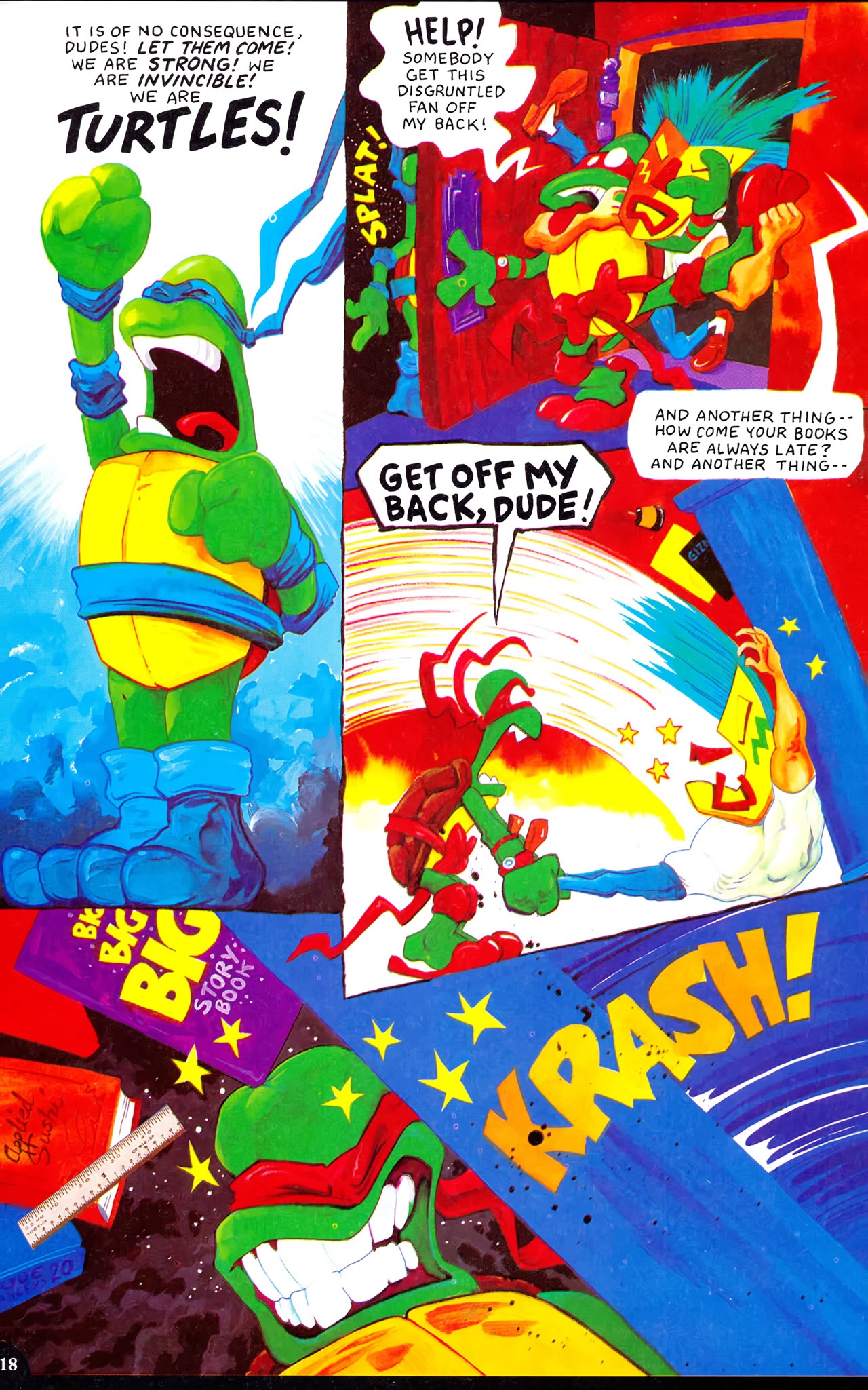 Read online Green-Grey Sponge-Suit Sushi Turtles comic -  Issue # Full - 20