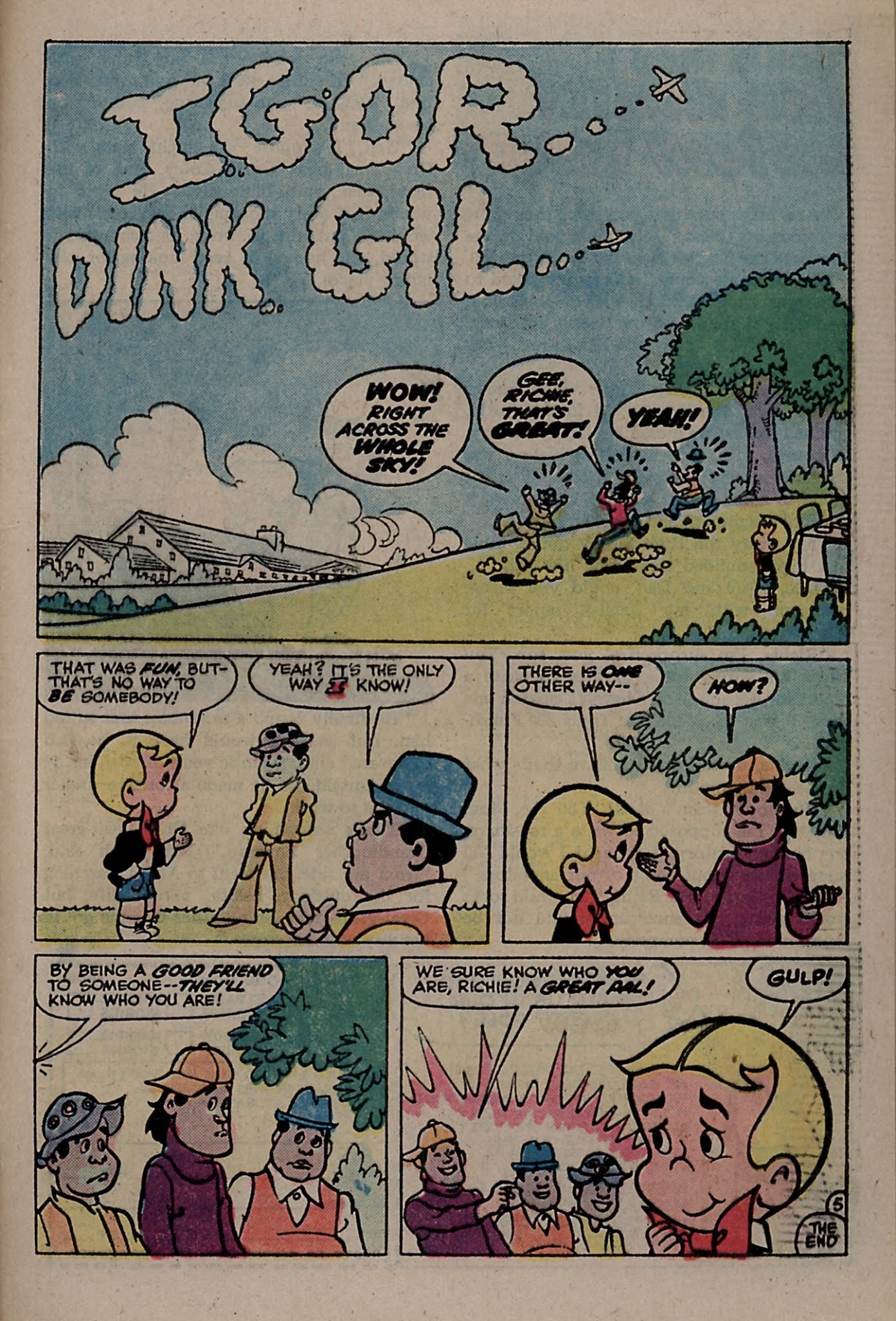 Read online Richie Rich & Dollar the Dog comic -  Issue #9 - 41