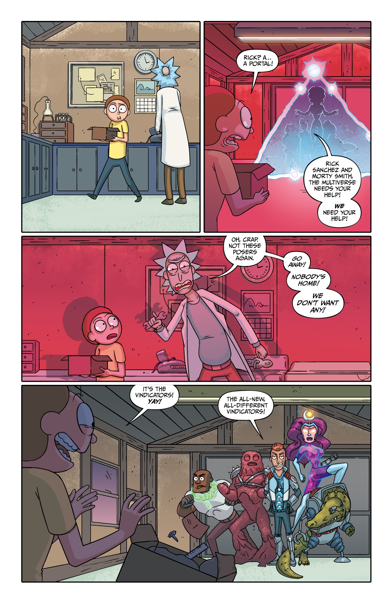 Read online Rick and Morty Presents: The Vindicators comic -  Issue #1 - 3