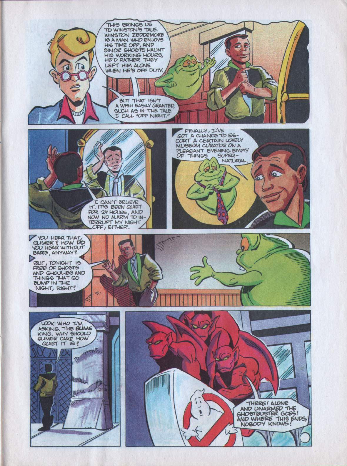 Read online The Real Ghostbusters comic -  Issue #170 - 7