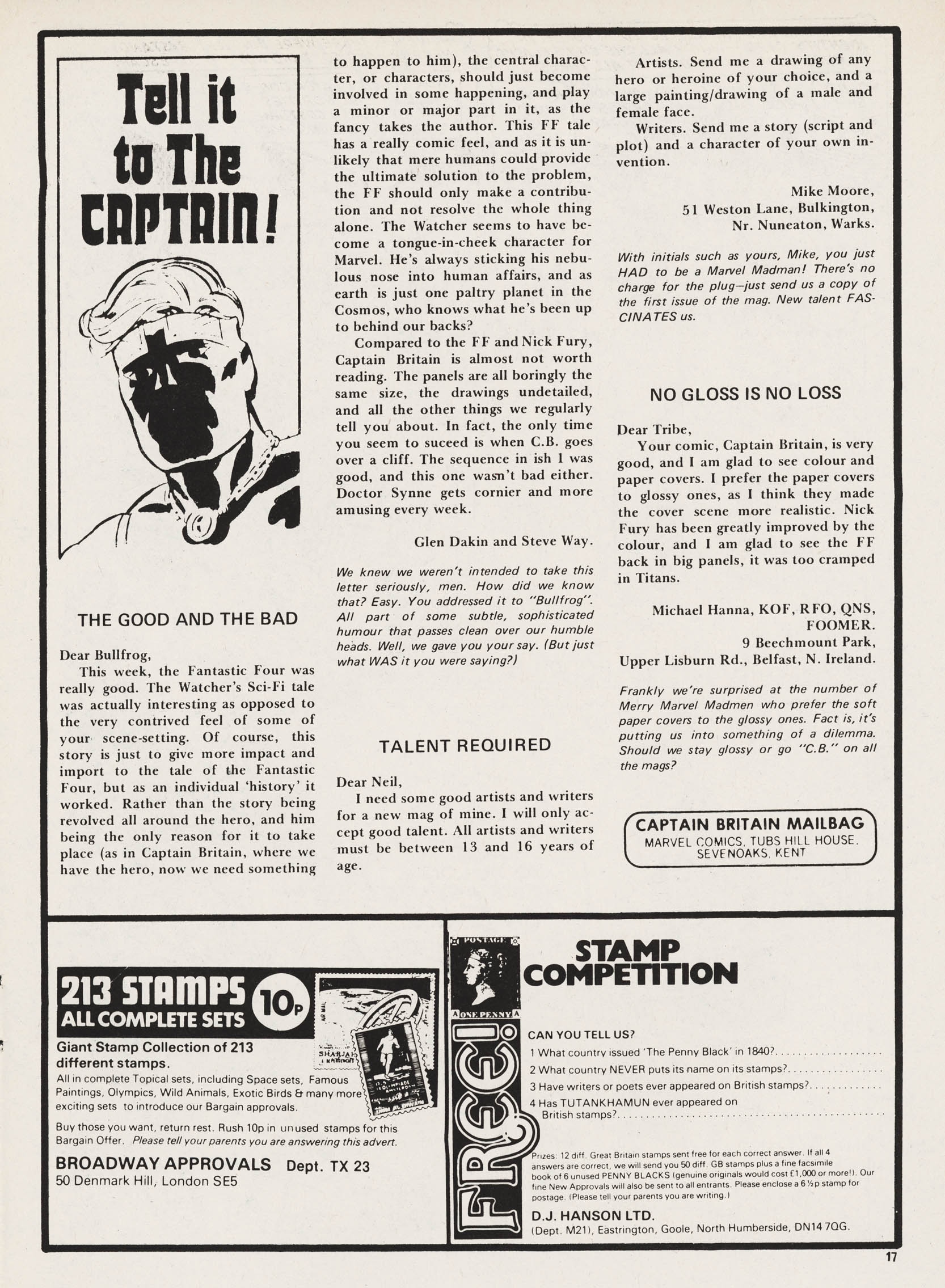 Read online Captain Britain (1976) comic -  Issue #21 - 17