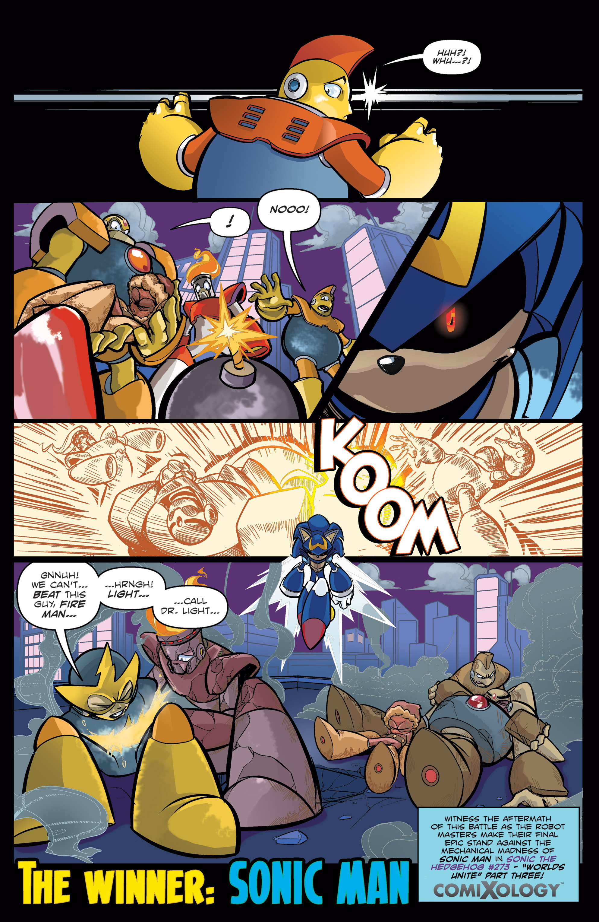 Read online Mega Man: Worlds Unite Battles comic -  Issue # Full - 26