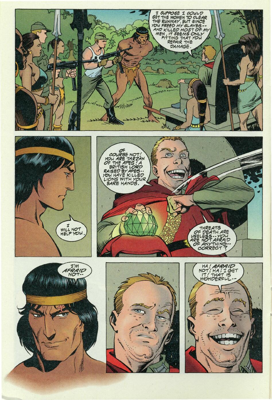 Read online Tarzan (1996) comic -  Issue #9 - 8