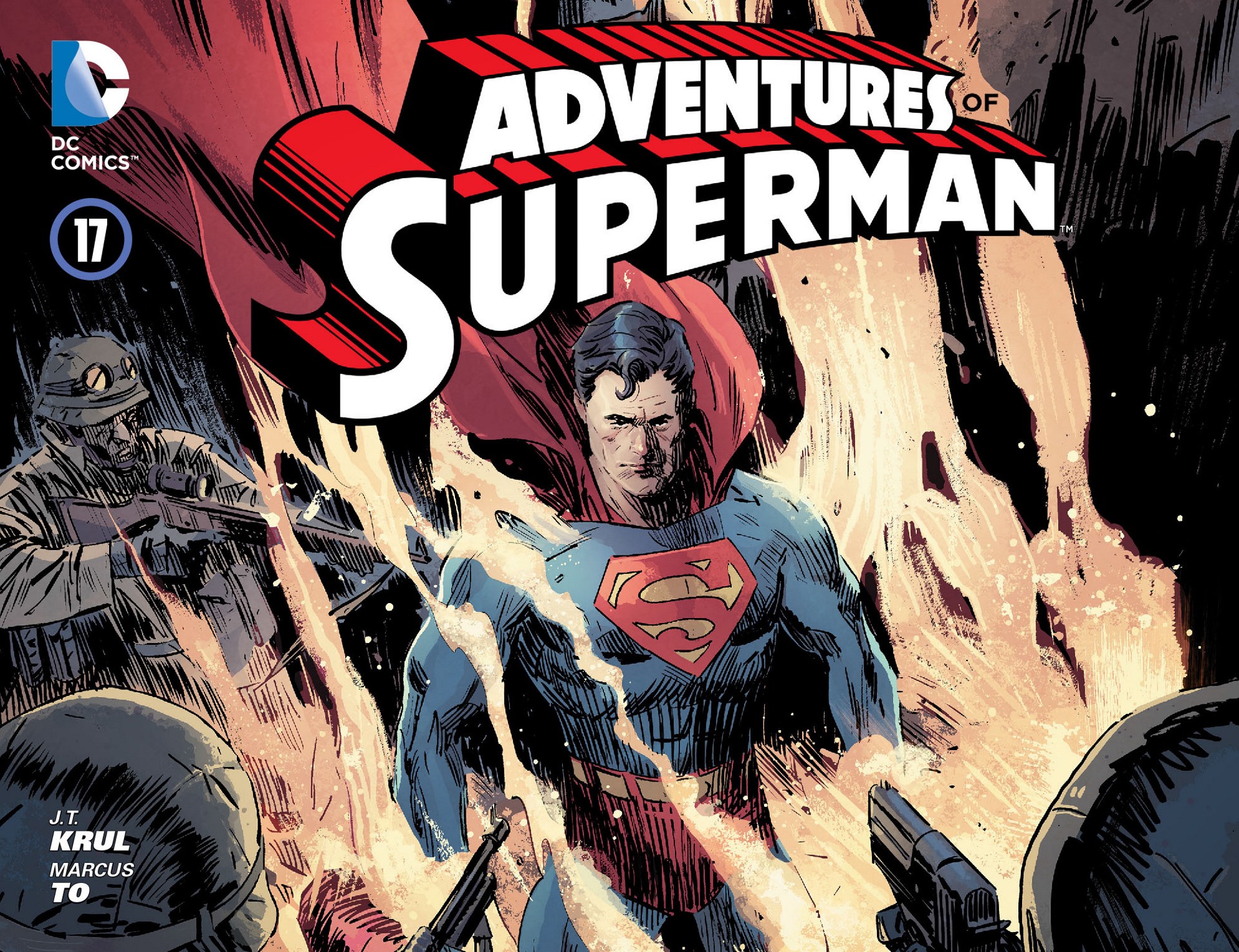 Read online Adventures of Superman [I] comic -  Issue #17 - 1