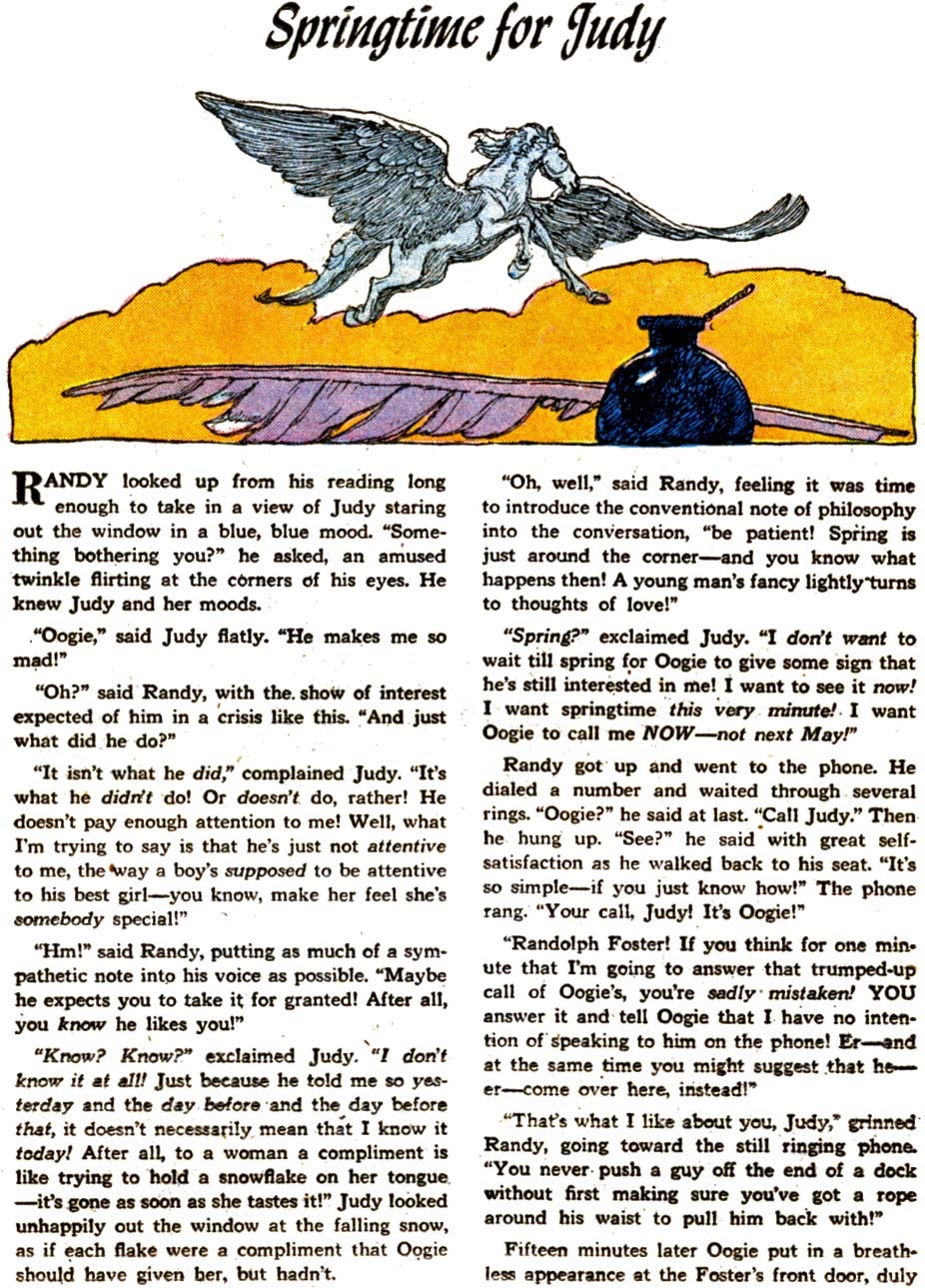 Read online A Date with Judy comic -  Issue #56 - 23
