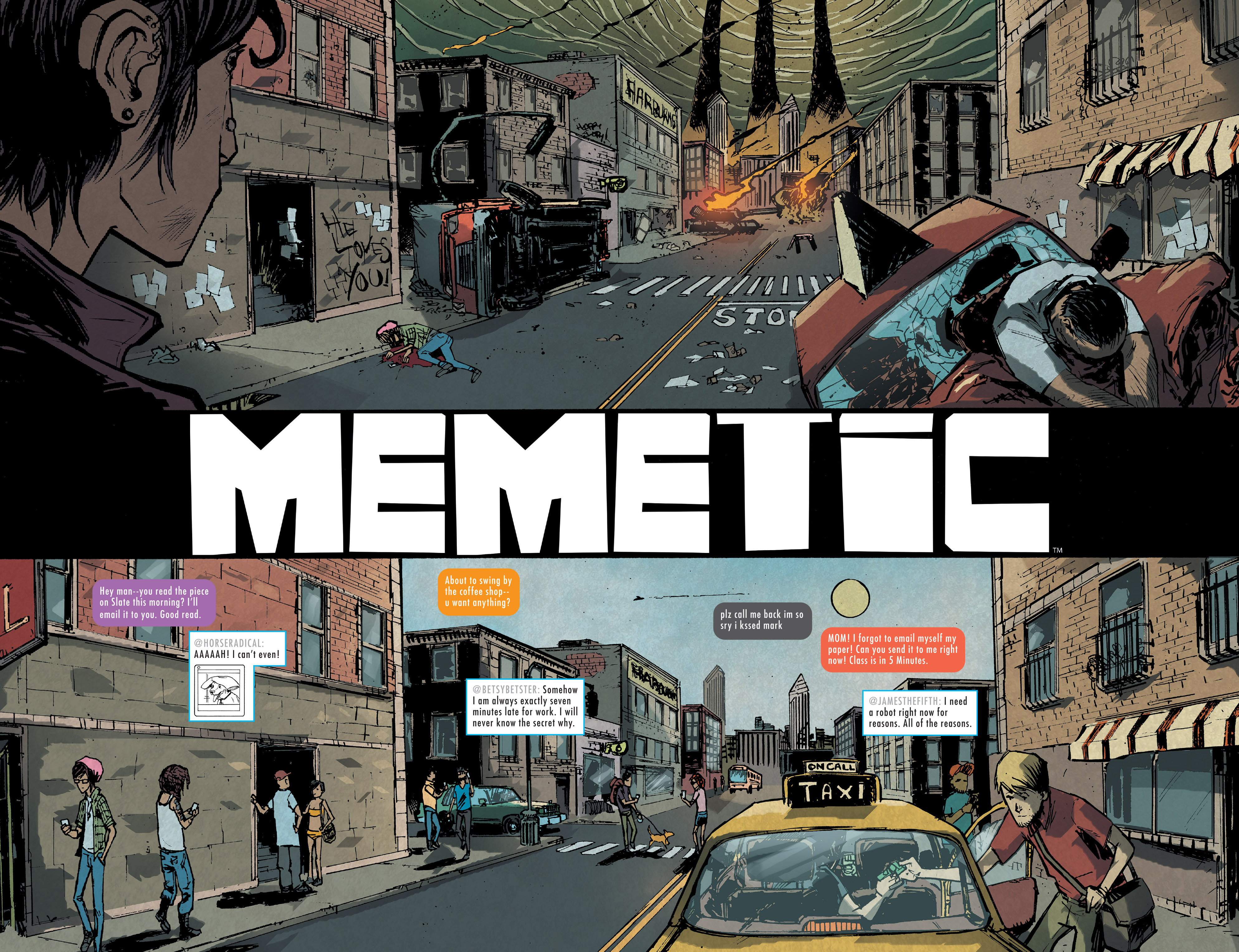 Read online Memetic comic -  Issue #1 - 4
