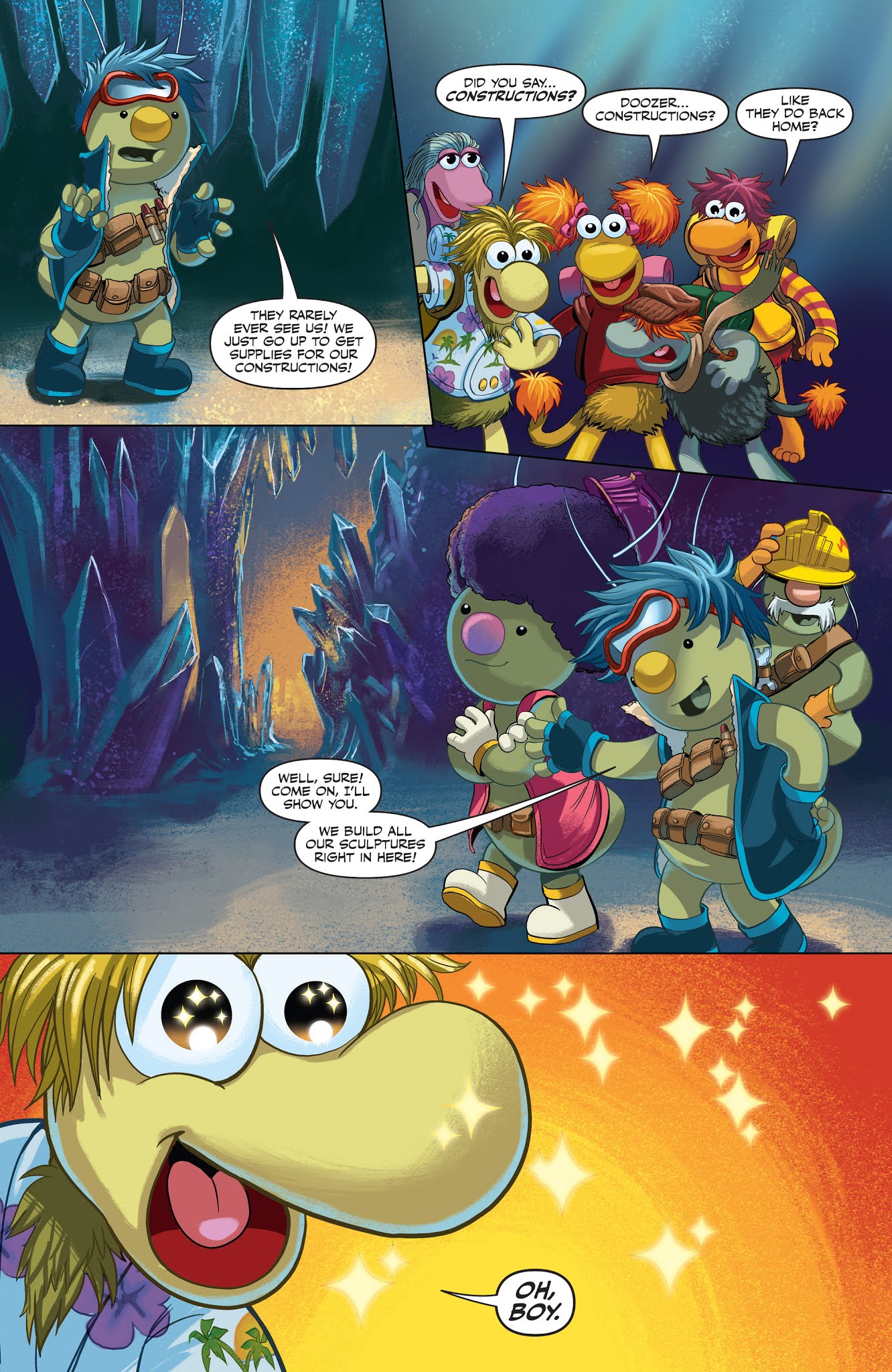Read online Jim Henson's Fraggle Rock: Journey to the Everspring comic -  Issue #3 - 8