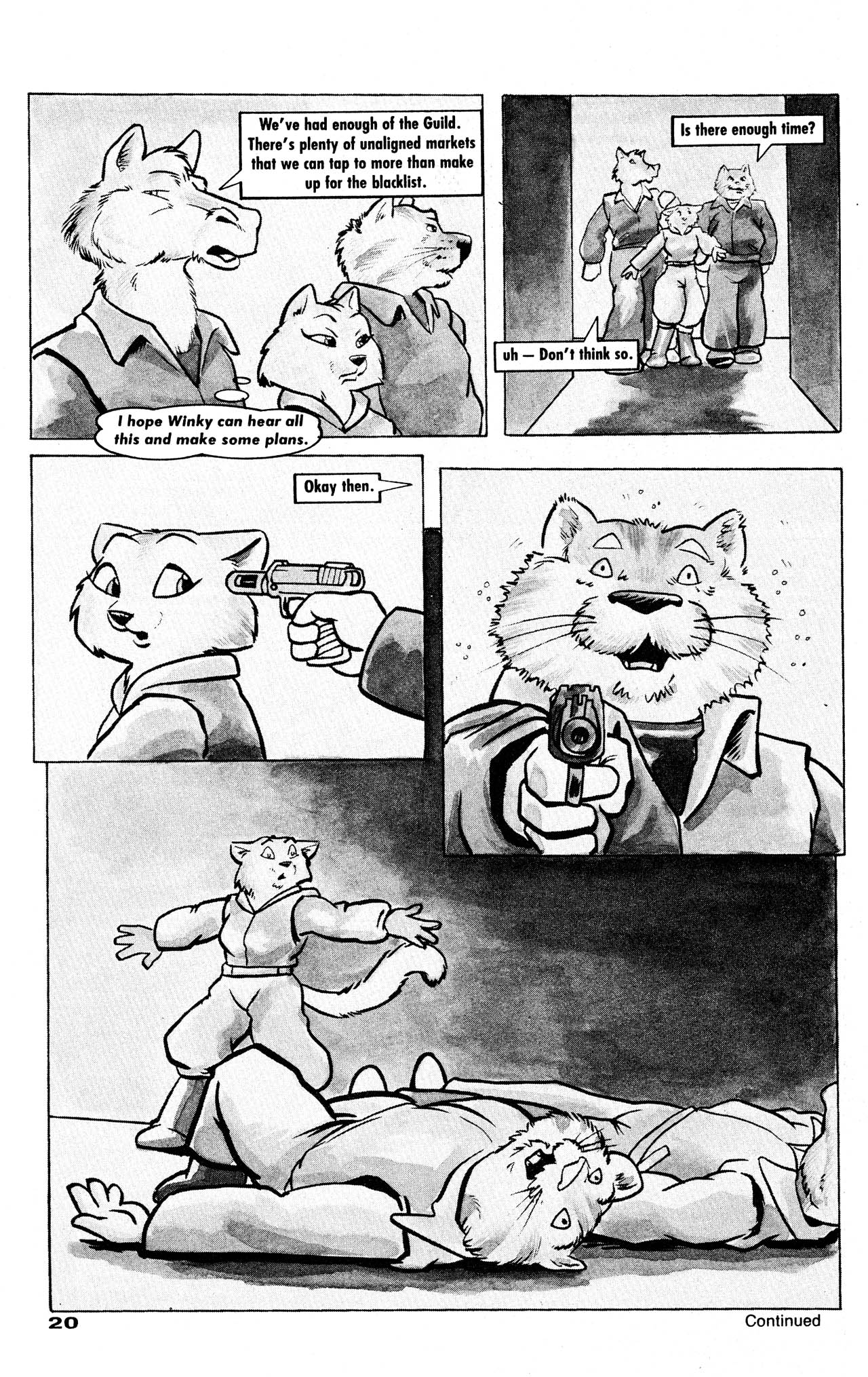 Read online Critters comic -  Issue #47 - 22