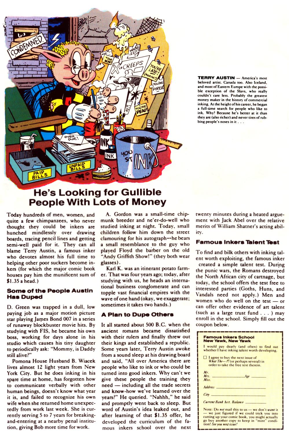 Read online What The--?! comic -  Issue #1 - 36