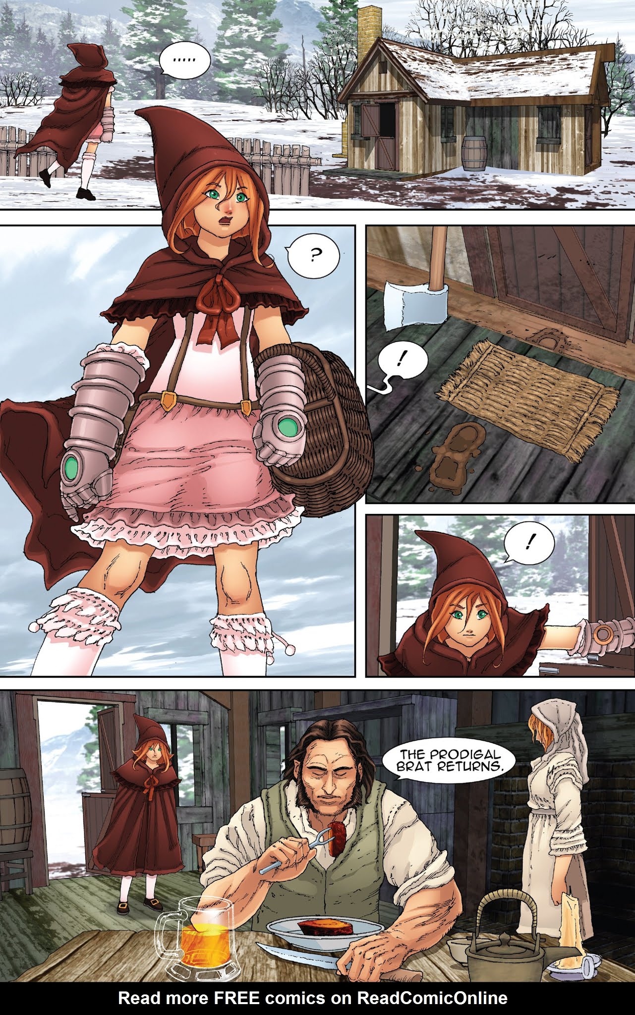 Read online Steampunk Red Riding Hood comic -  Issue # Full - 16