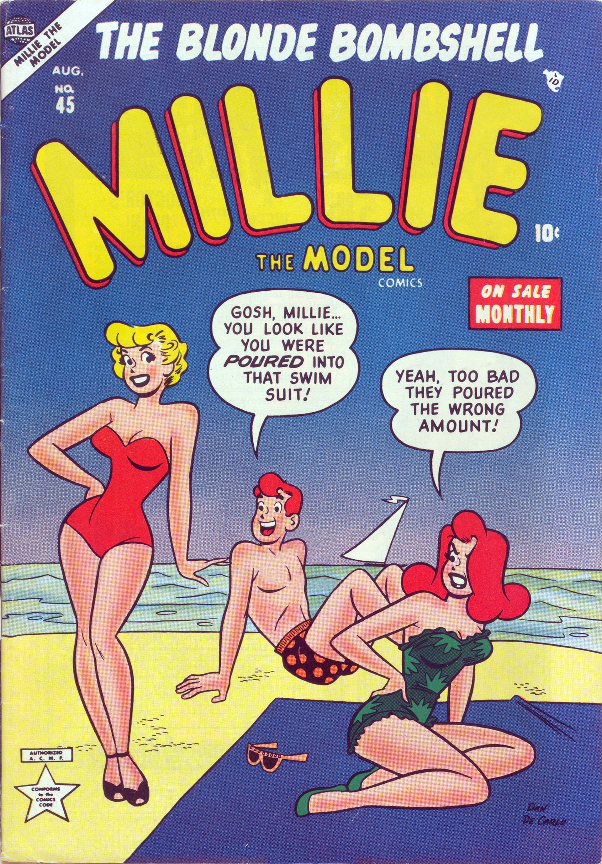 Read online Millie the Model comic -  Issue #45 - 1