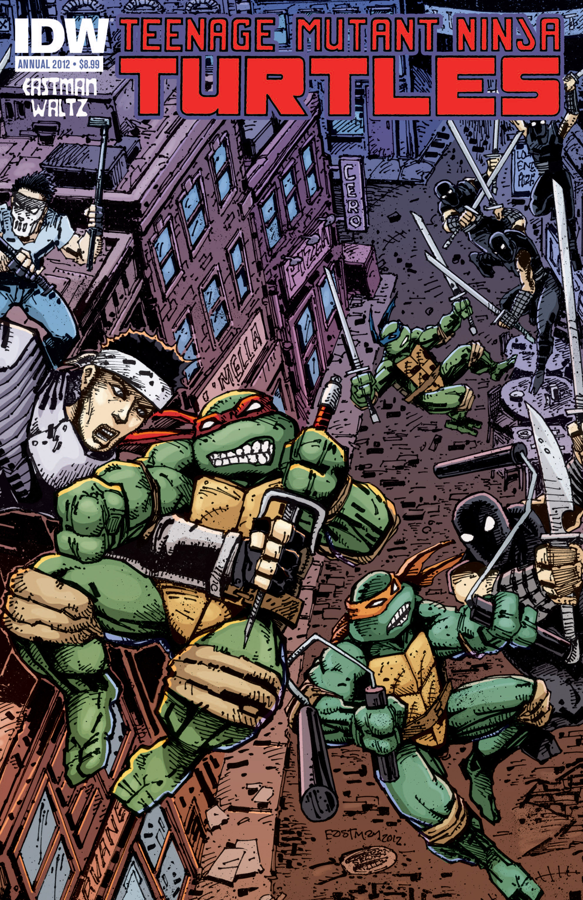 Read online Teenage Mutant Ninja Turtles (2011) comic -  Issue # Annual 2012 - 1