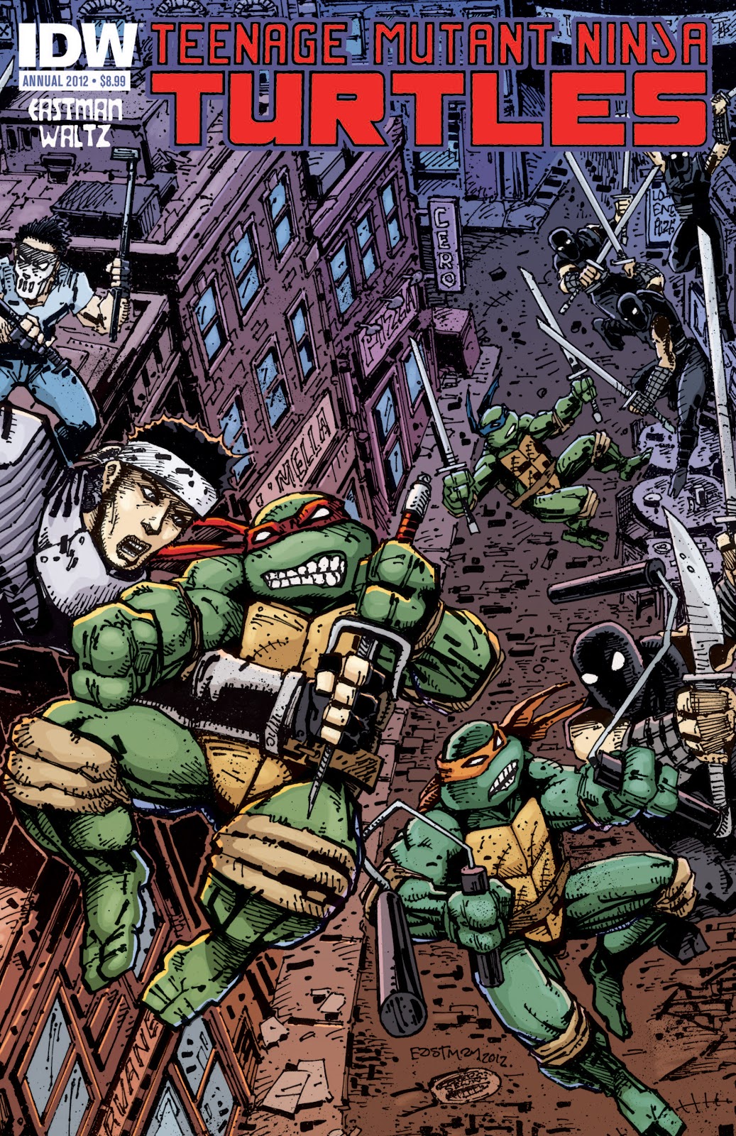 Teenage Mutant Ninja Turtles (2011) Annual 2012 Page 1