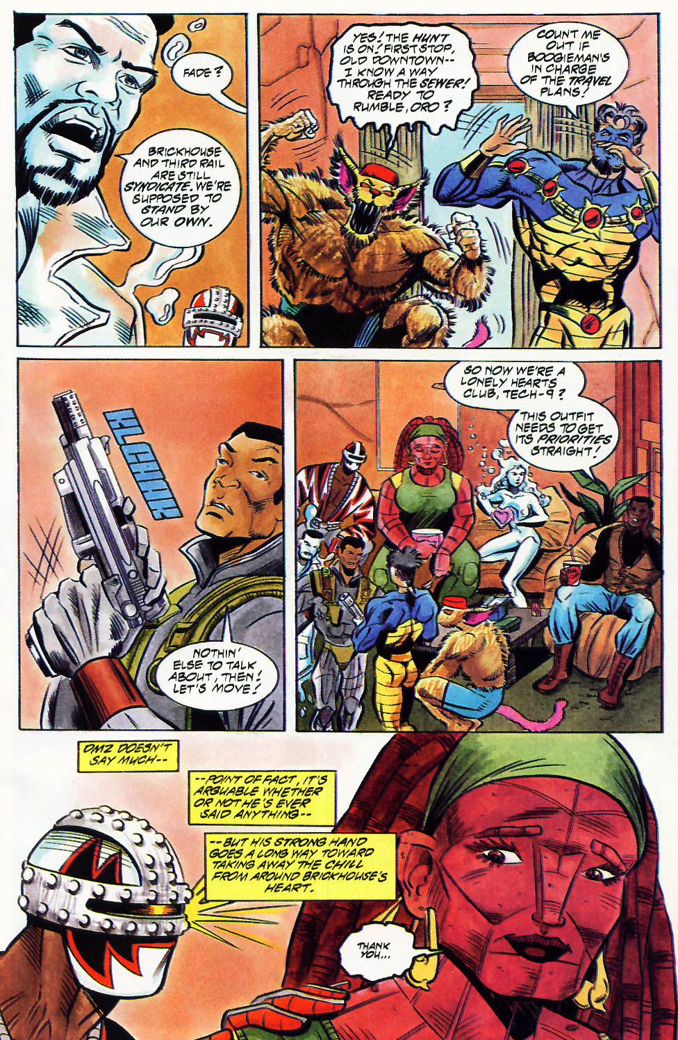 Read online Blood Syndicate comic -  Issue #31 - 18