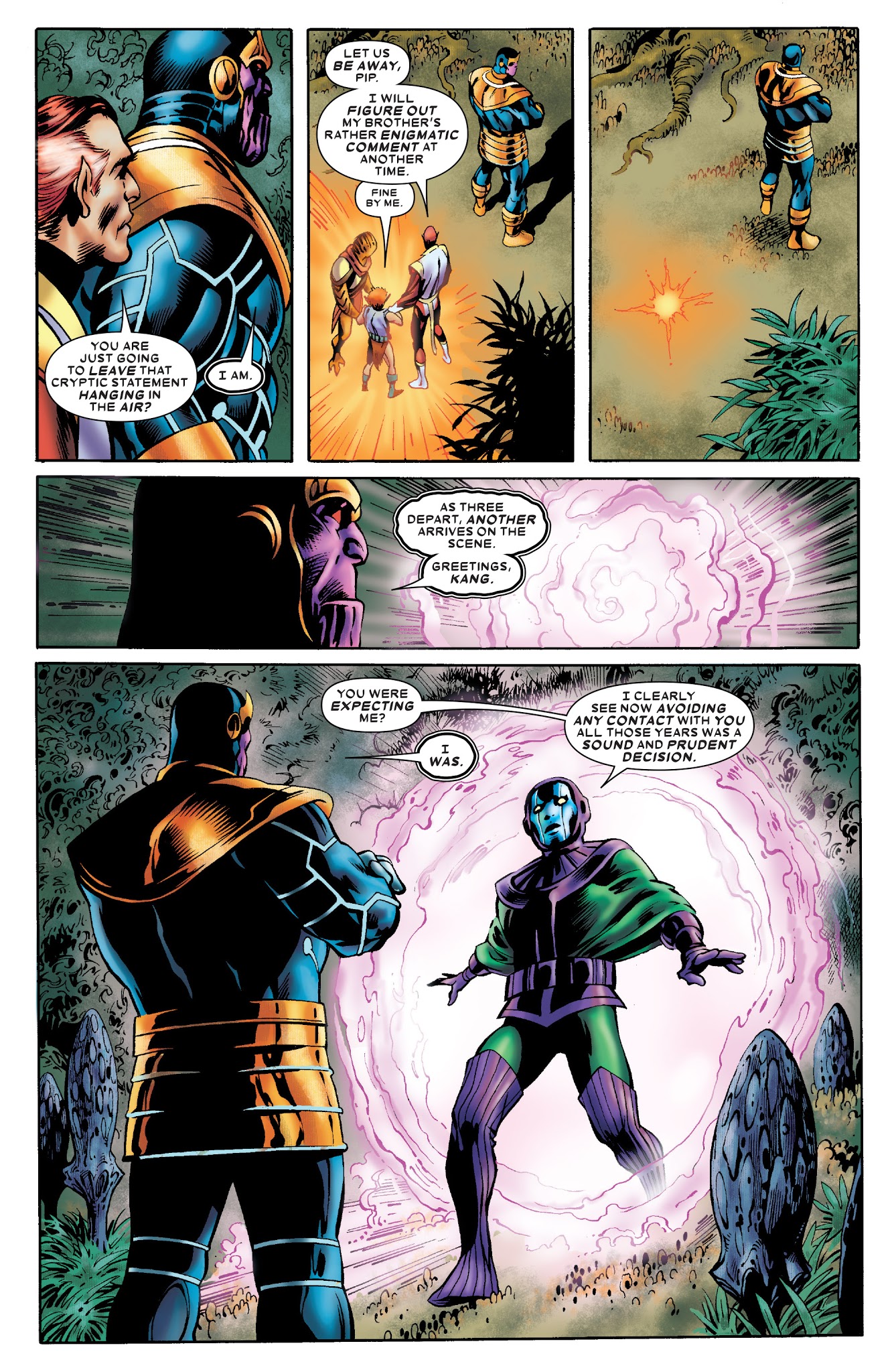 Read online Thanos: The Infinity Siblings comic -  Issue # TPB - 78
