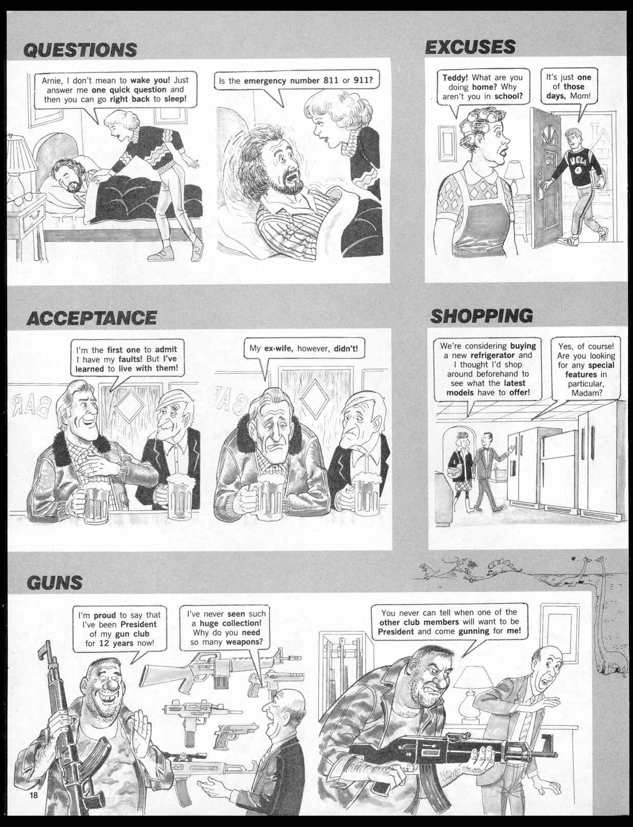 Read online MAD comic -  Issue #303 - 21