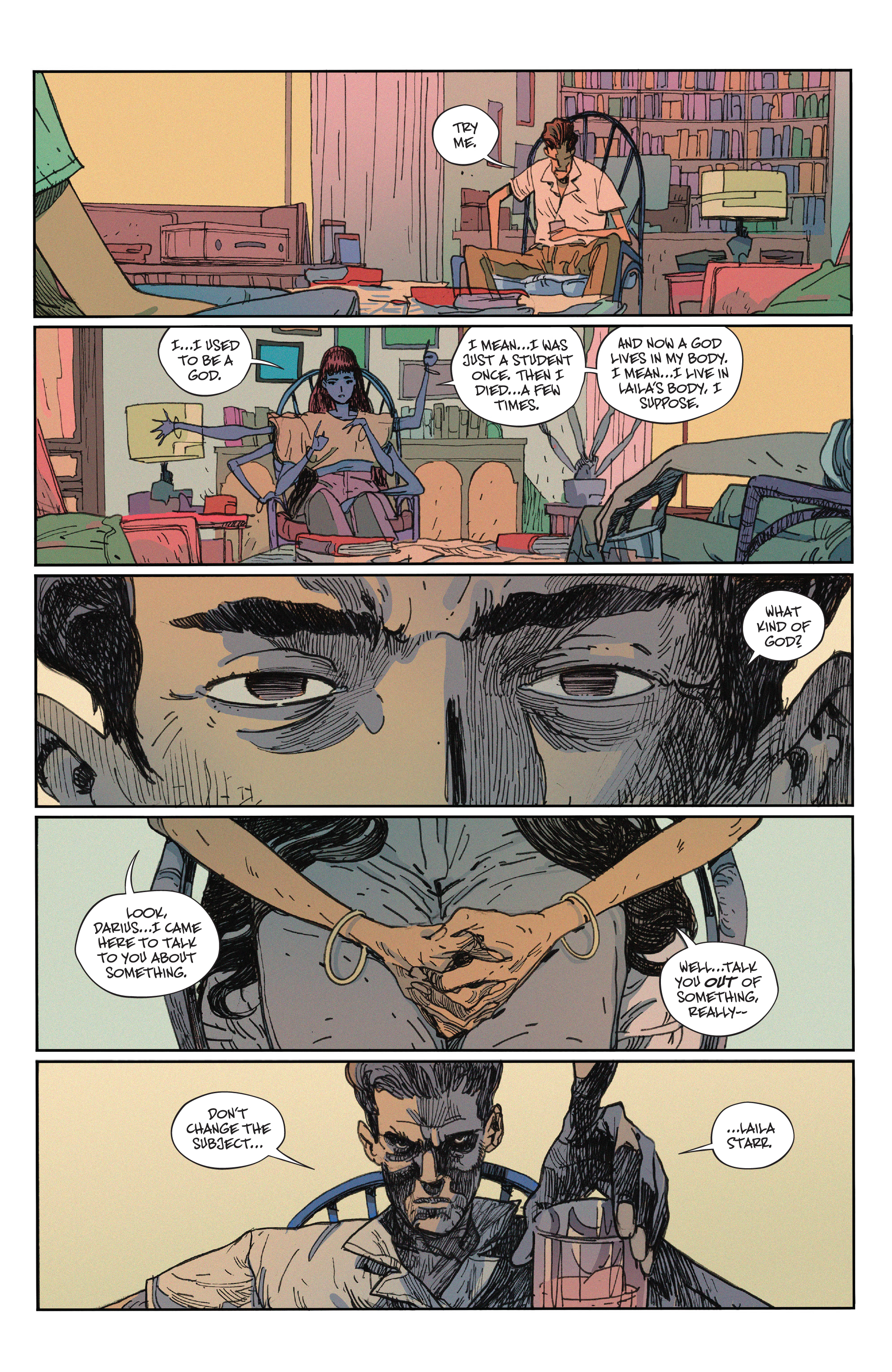 Read online The Many Deaths of Laila Starr comic -  Issue #4 - 12