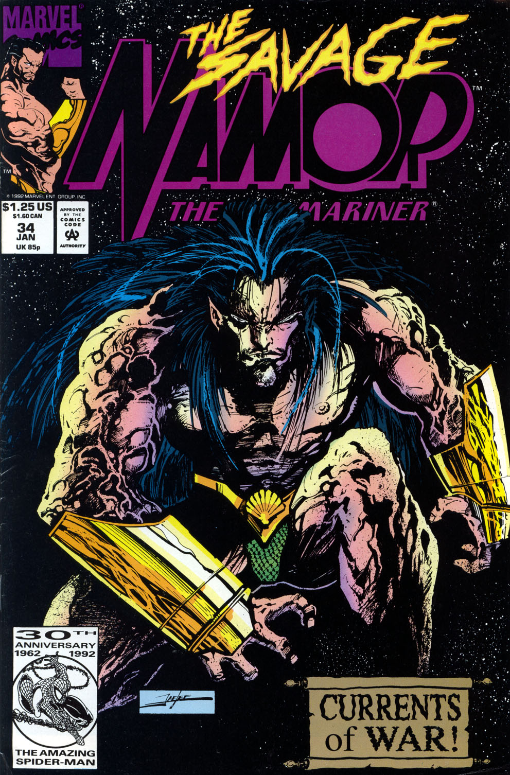Read online Namor, The Sub-Mariner comic -  Issue #34 - 1
