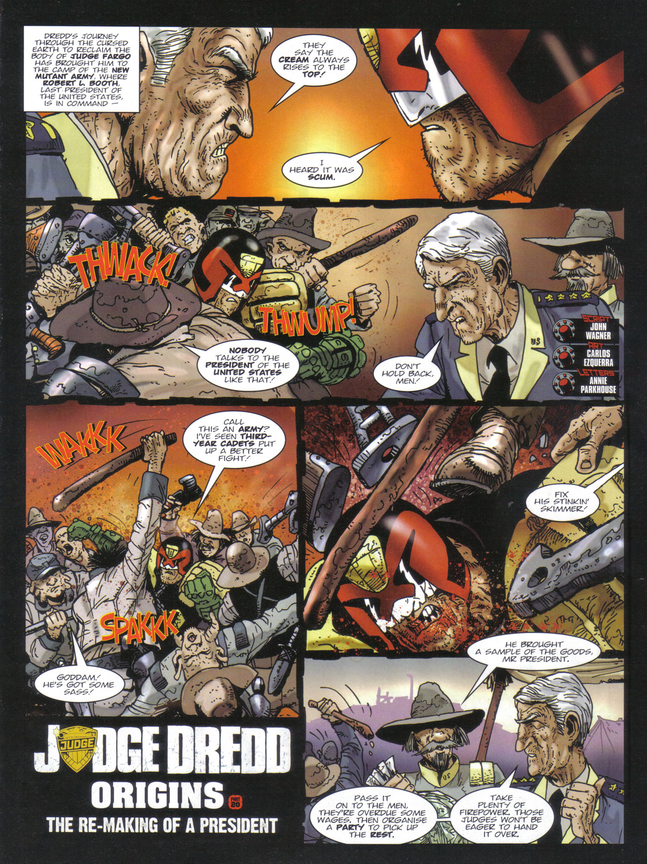 Read online Judge Dredd Origins comic -  Issue # TPB - 116