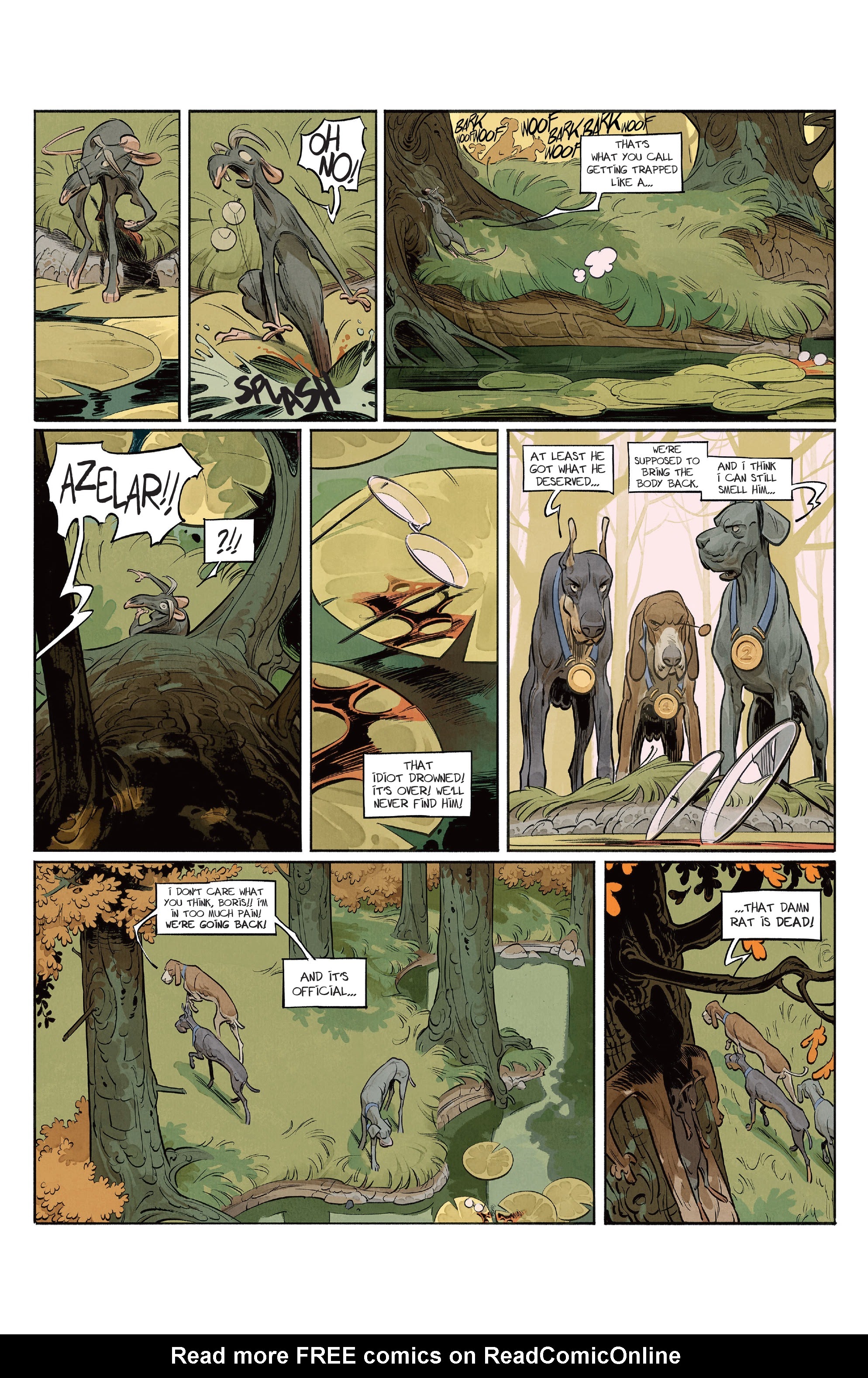 Read online Animal Castle comic -  Issue #2 - 22