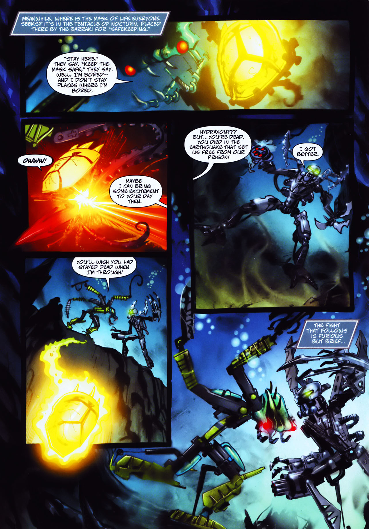 Read online Bionicle: Ignition comic -  Issue #9 - 9