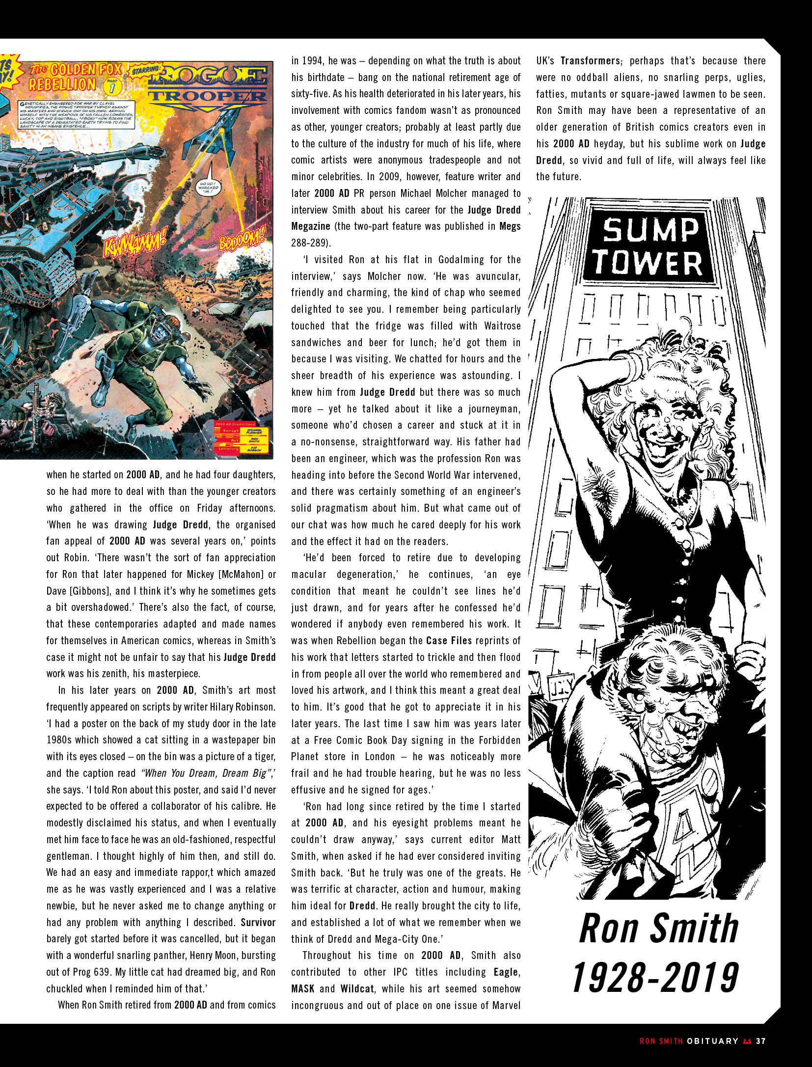 Read online Judge Dredd Megazine (Vol. 5) comic -  Issue #405 - 37