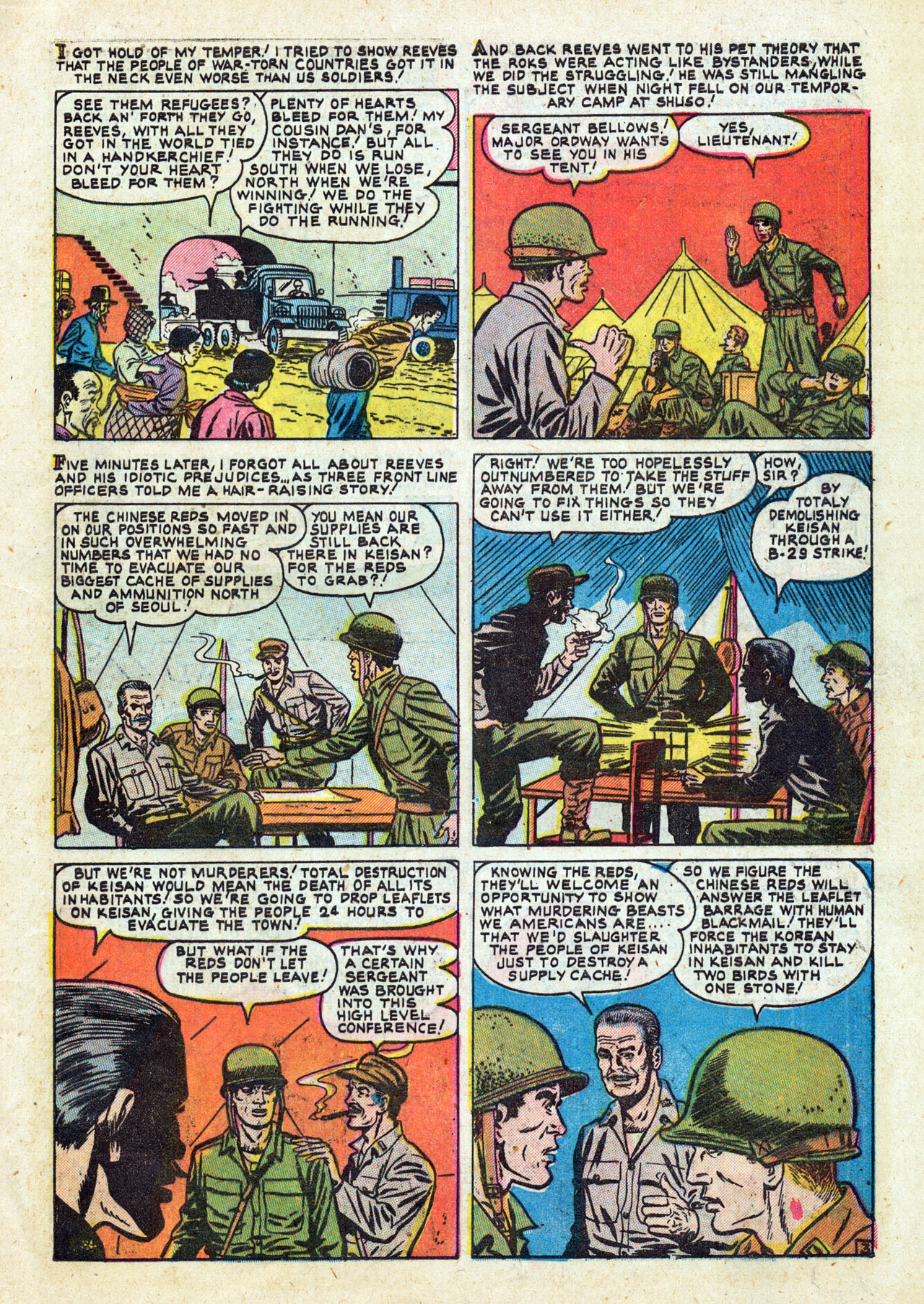 Read online War Comics comic -  Issue #5 - 5