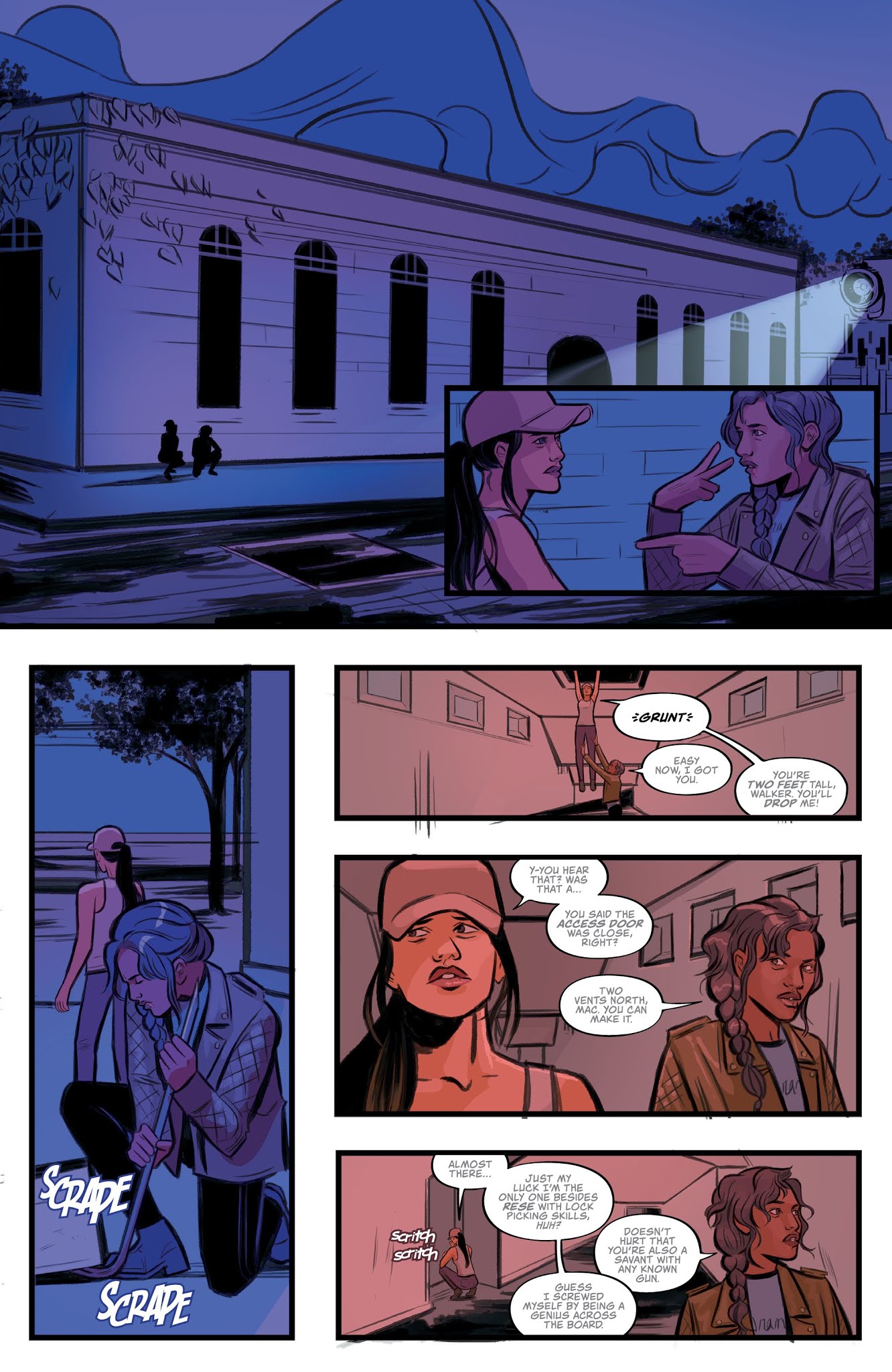 Read online The Wilds comic -  Issue #5 - 7