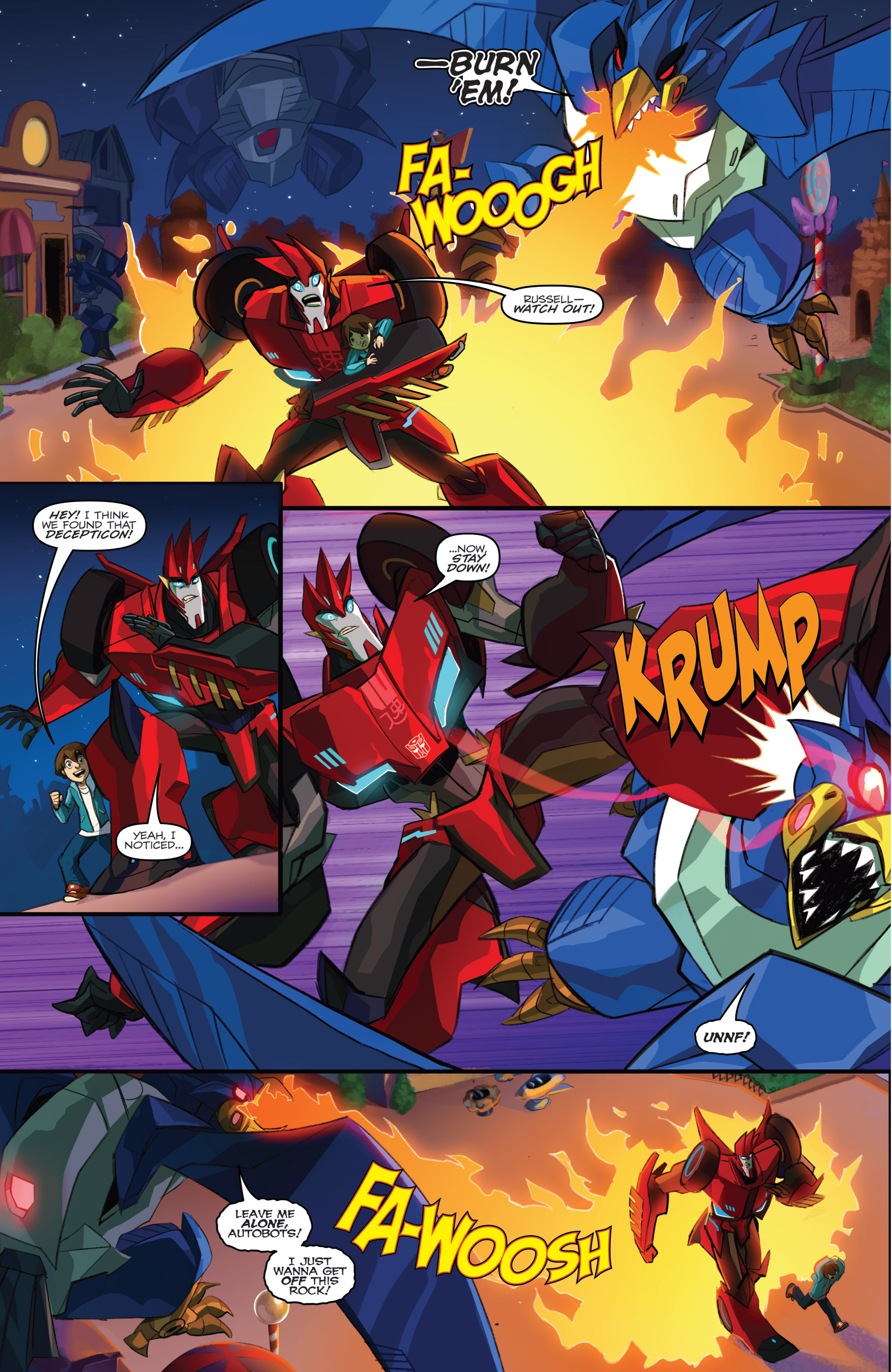 Read online Free Comic Book Day 2015 comic -  Issue # Transformers Robots In Disguise - 10