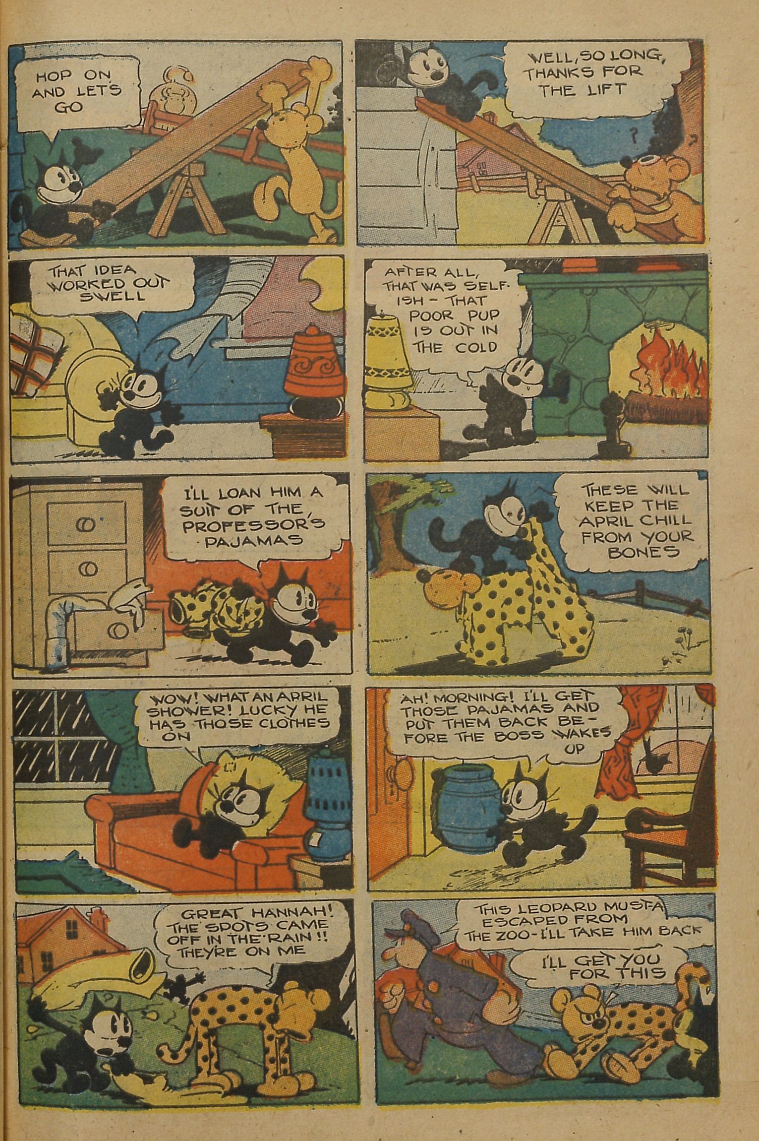 Read online Felix the Cat (1951) comic -  Issue #37 - 42