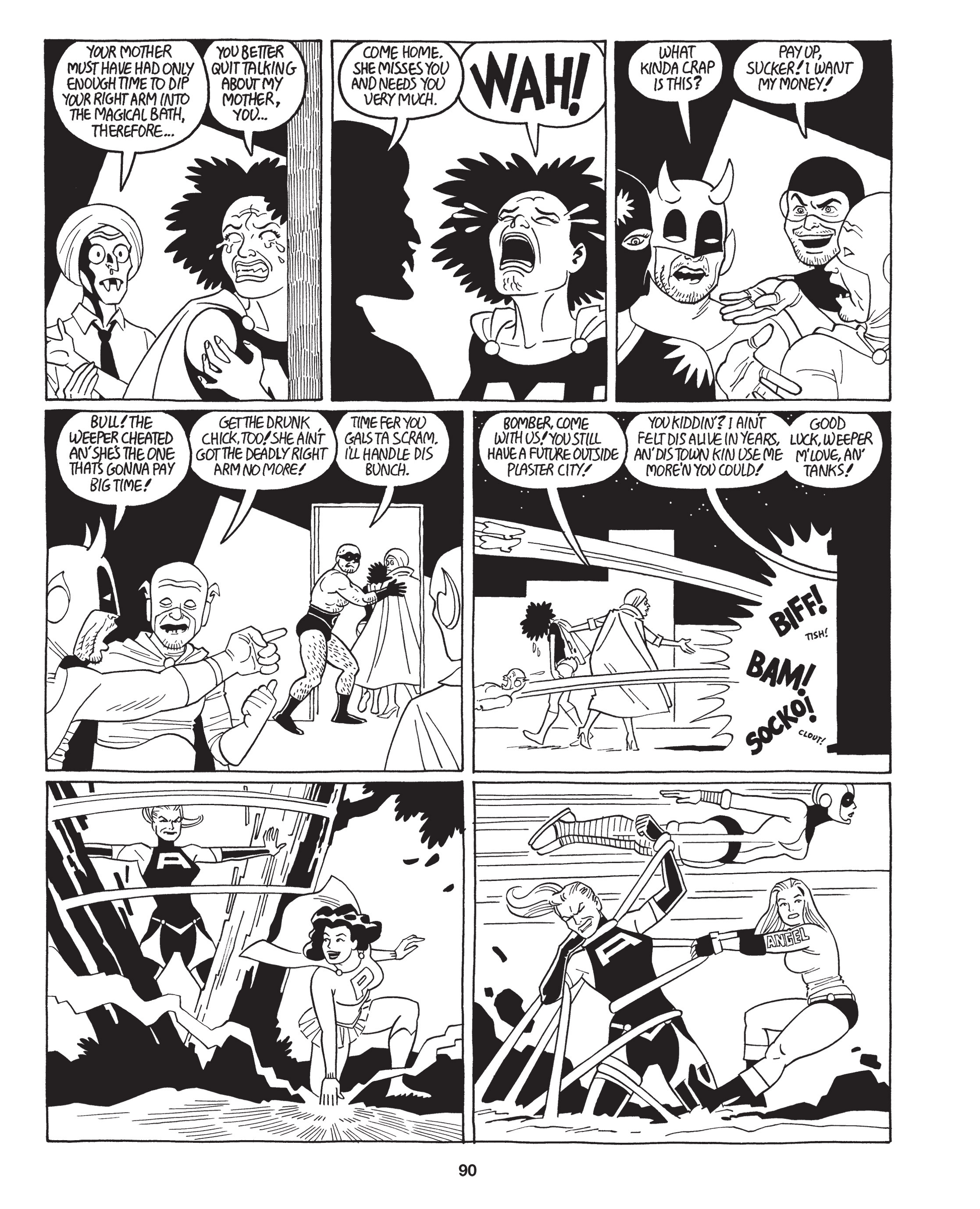 Read online Love and Rockets: New Stories comic -  Issue #1 - 92