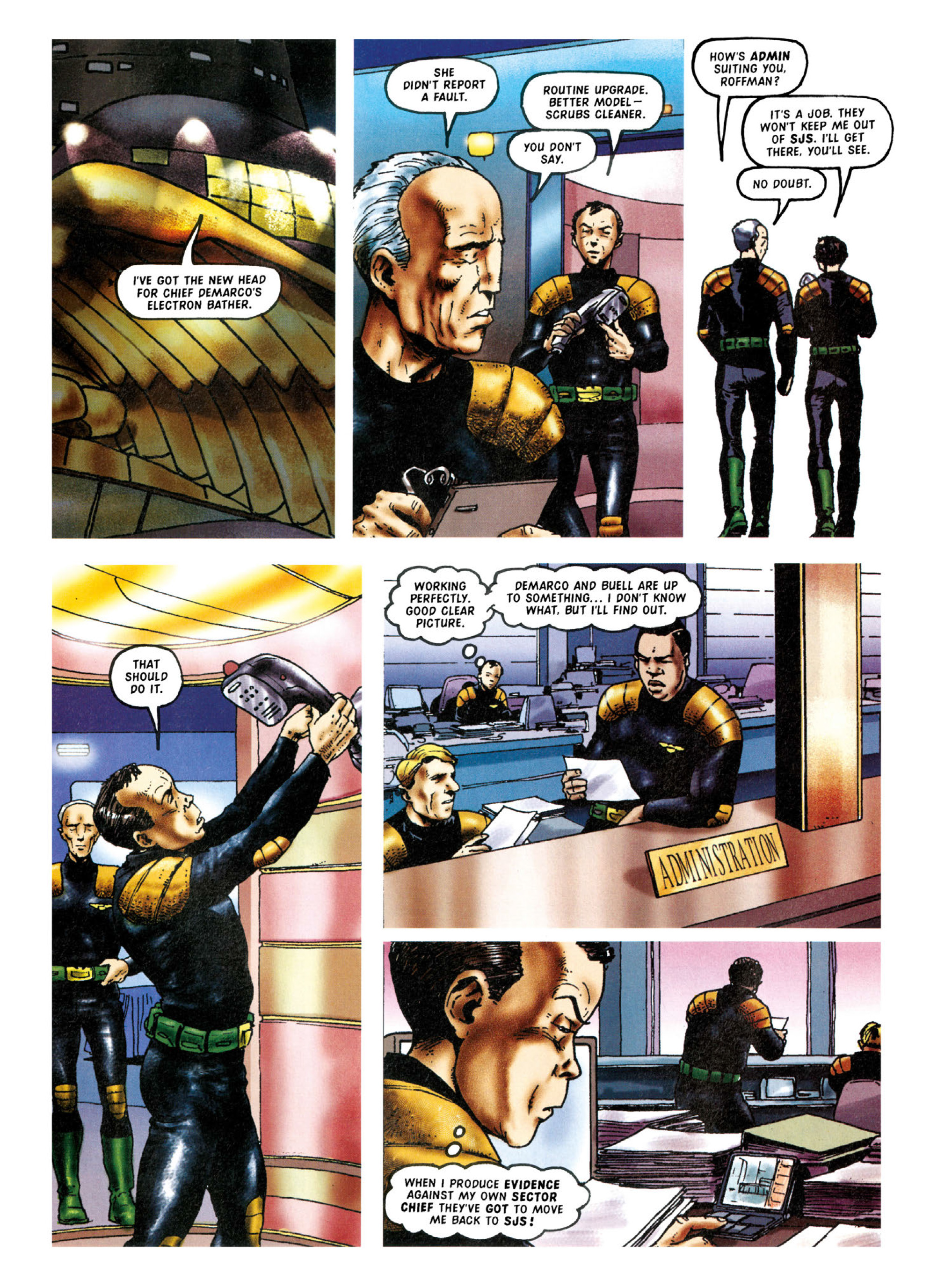 Read online Judge Dredd: The Complete Case Files comic -  Issue # TPB 28 - 139